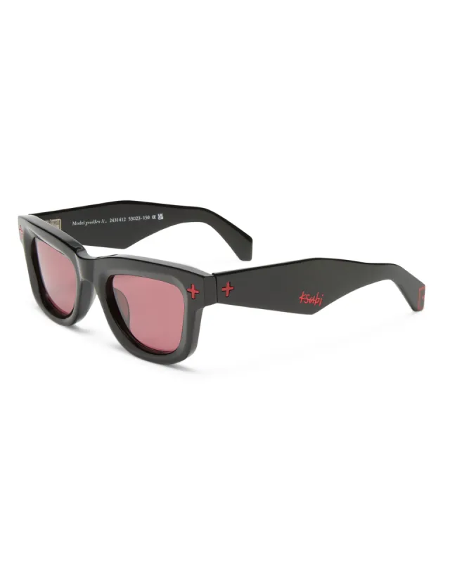 GOODSEN SUNGLASSES BLACK RED sold by Ksubi