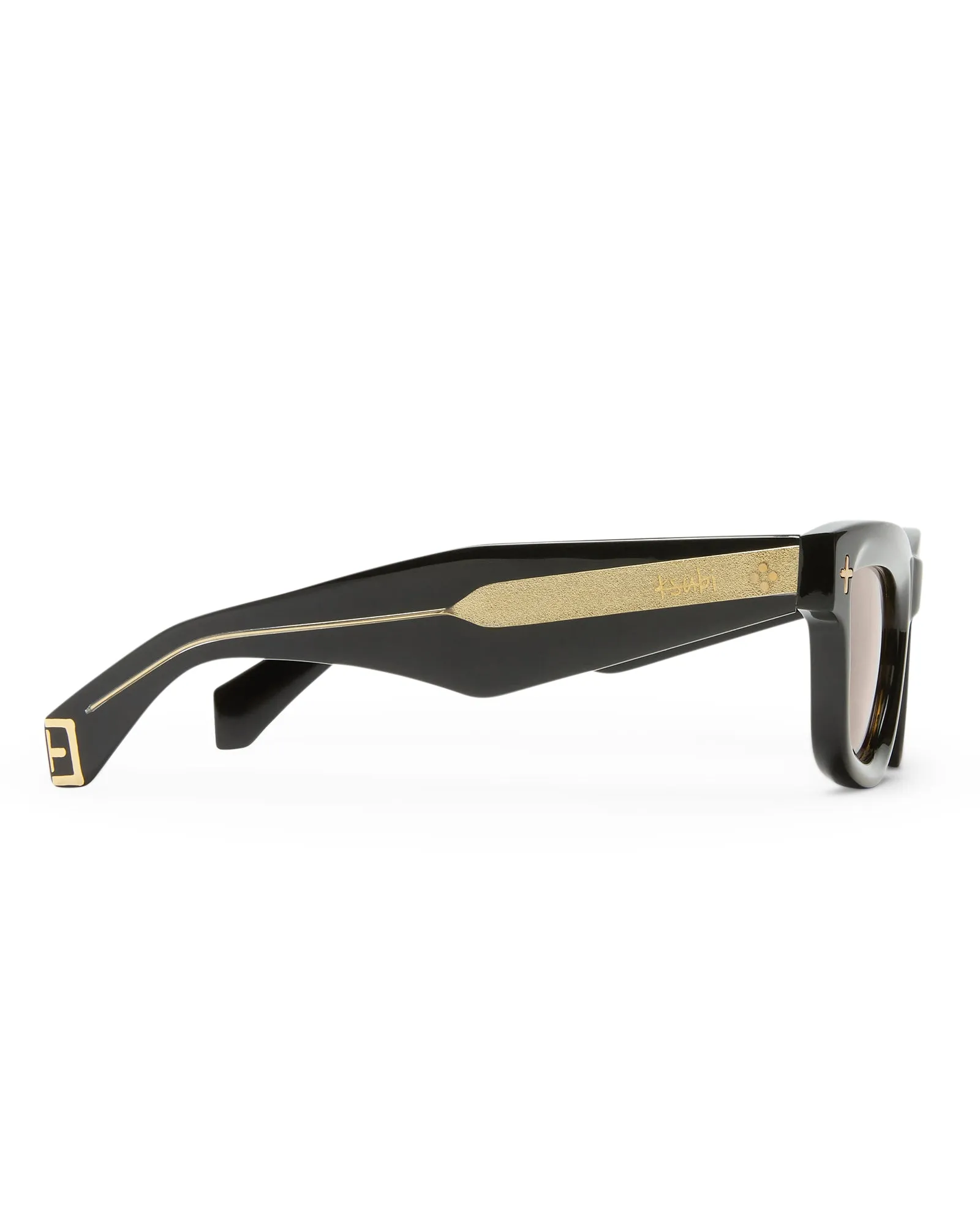 GOODSEN SUNGLASSES BLACK GOLD sold by Ksubi product image thumbnail 3