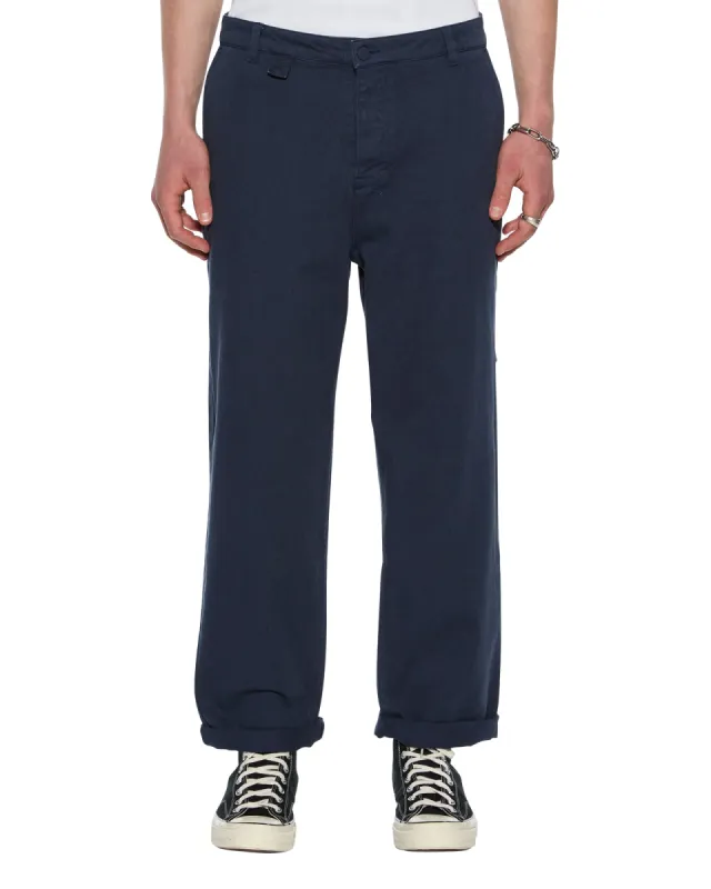 RIVAL CHINO TROUSER NAVY sold by Ksubi