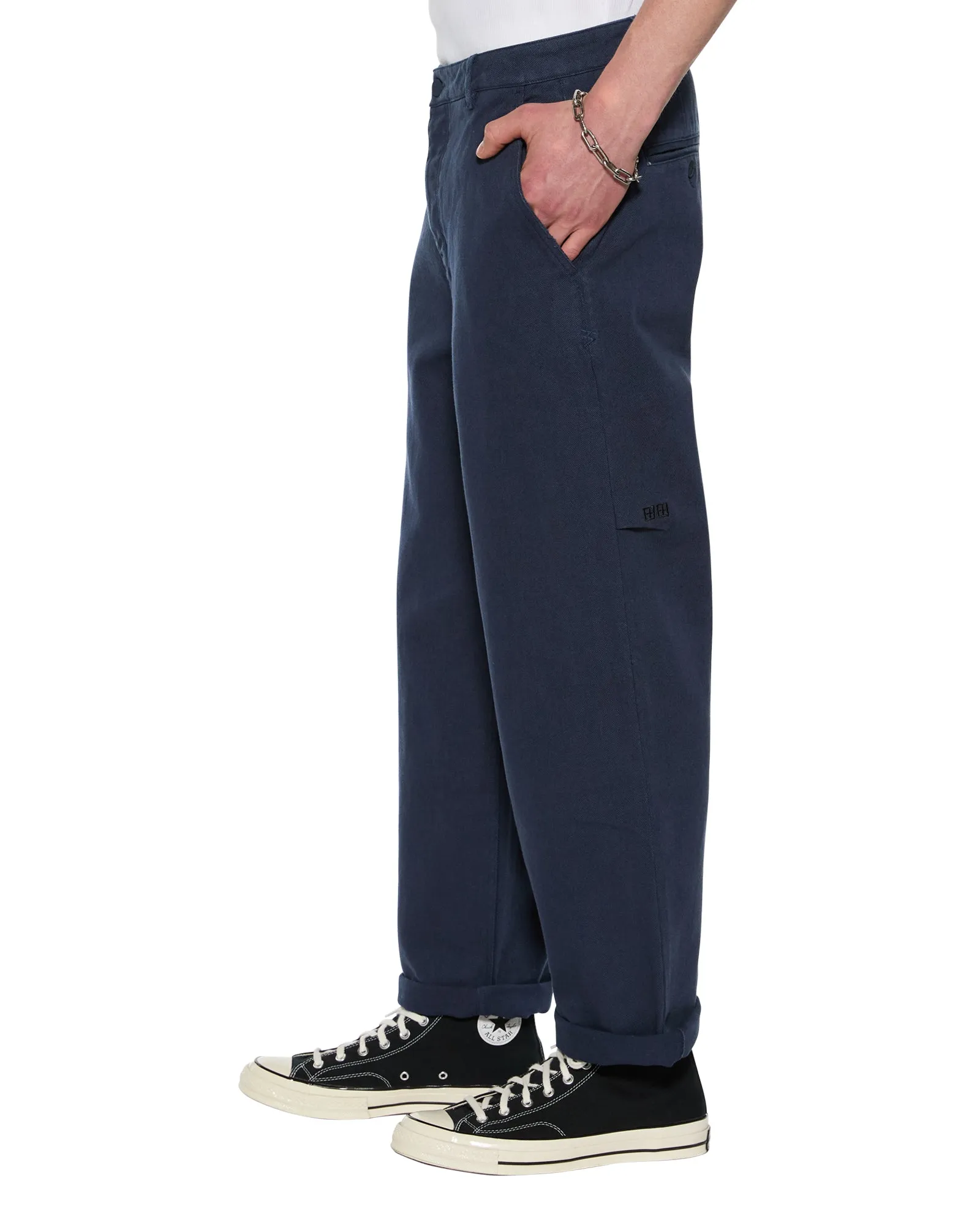RIVAL CHINO TROUSER NAVY sold by Ksubi product image thumbnail 3