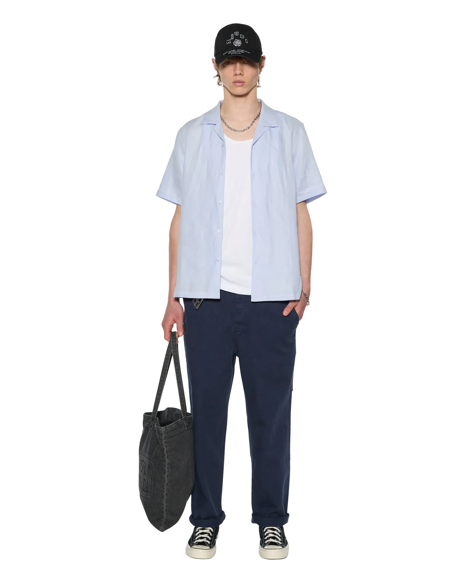 RIVAL CHINO TROUSER NAVY sold by Ksubi product image thumbnail 2