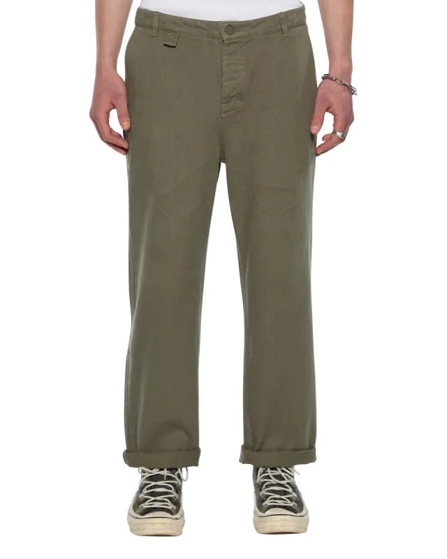 RIVAL CHINO TROUSER KHAKI made by Ksubi