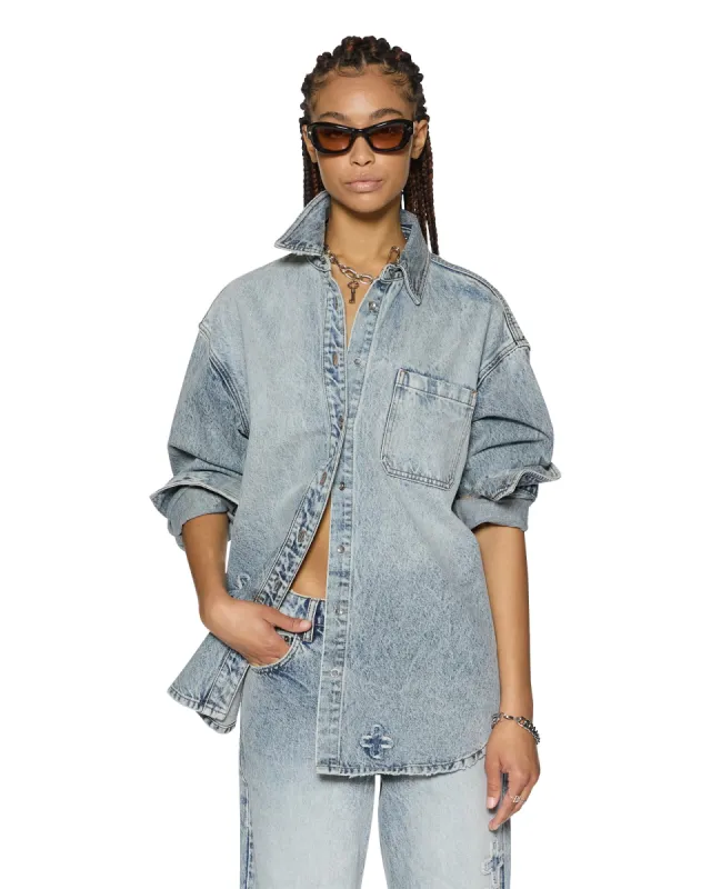 OVERSIZED SHIRT KLASSIC KRAFTWERK sold by Ksubi