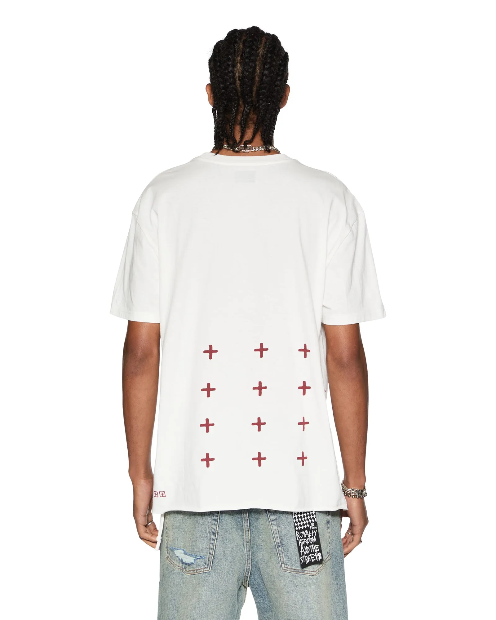 FUEGO BIGGIE SS TEE TRU WHITE sold by Ksubi product image thumbnail 4