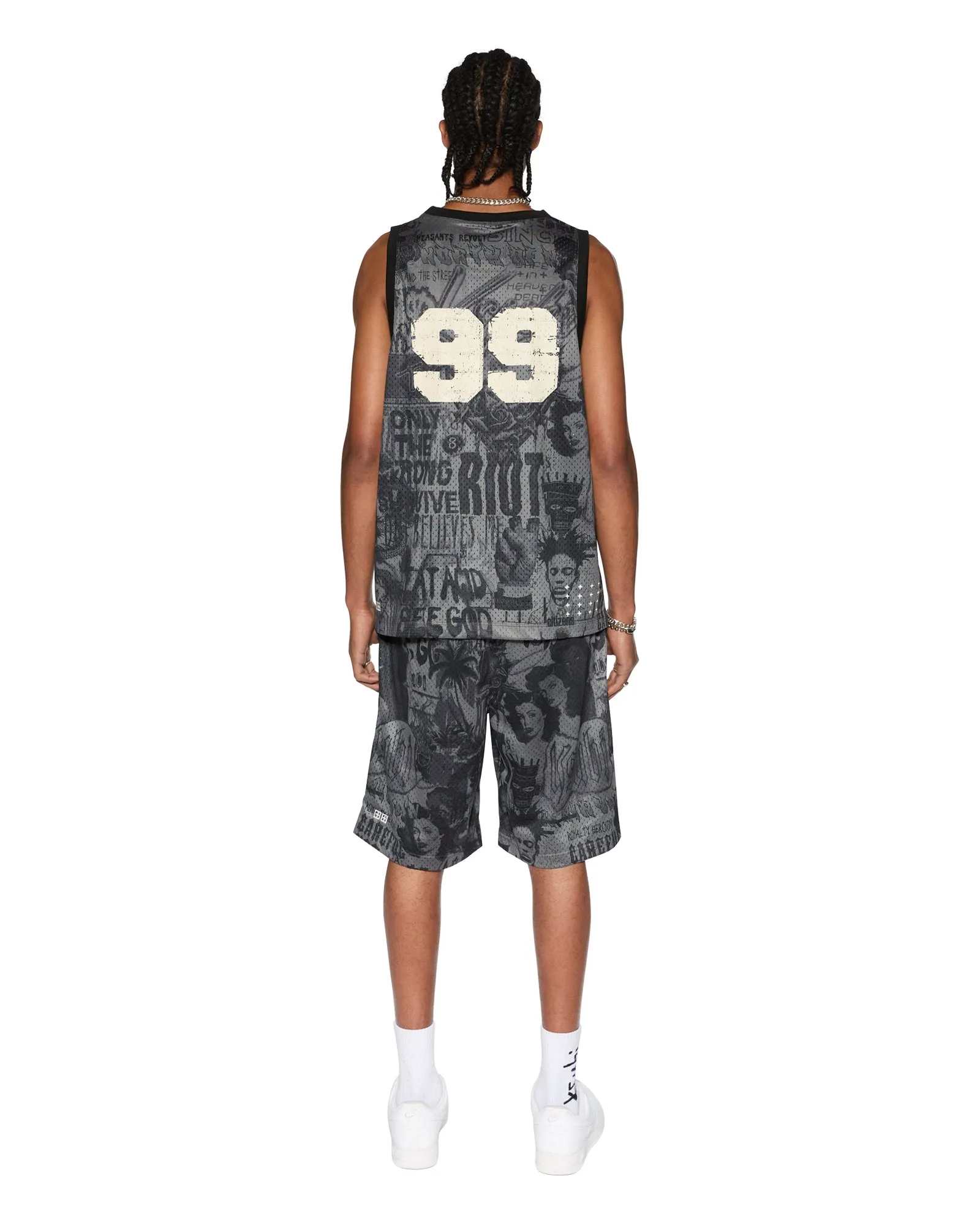 SKETCH PICK UP SINGLET BLACK sold by Ksubi product image thumbnail 4