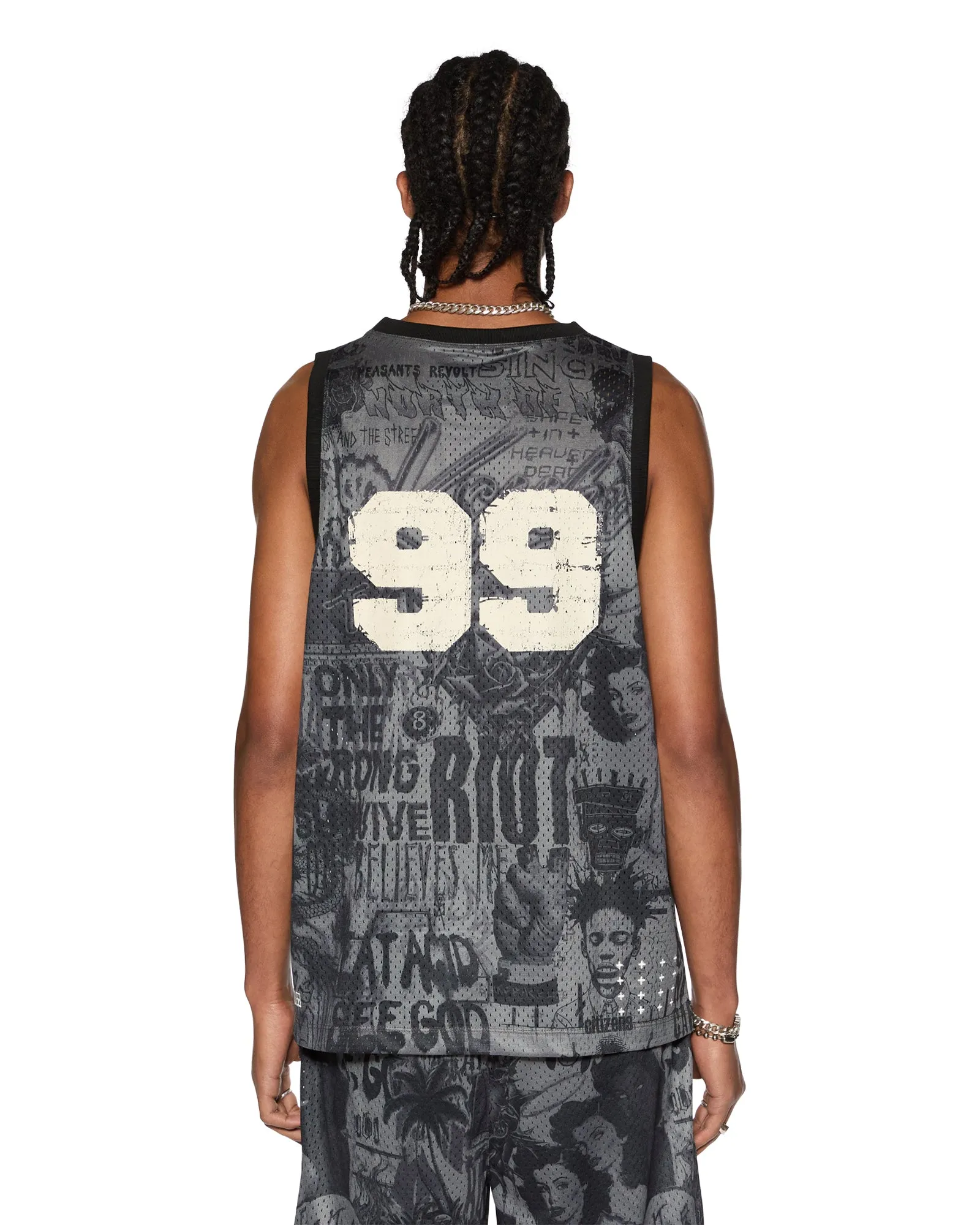 SKETCH PICK UP SINGLET BLACK sold by Ksubi product image thumbnail 3