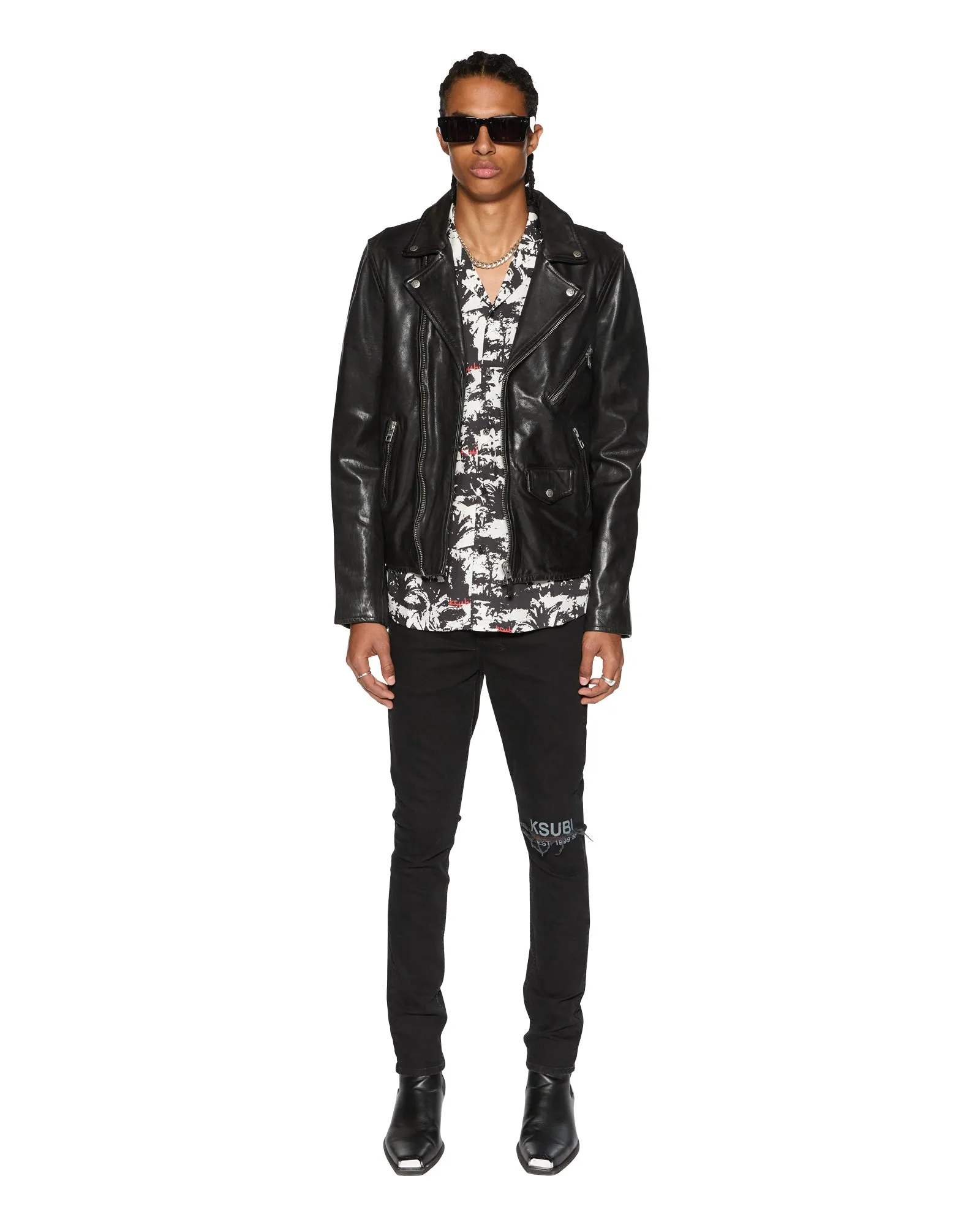 PALMTREE RESORT SS SHIRT MULTI sold by Ksubi product image thumbnail 3