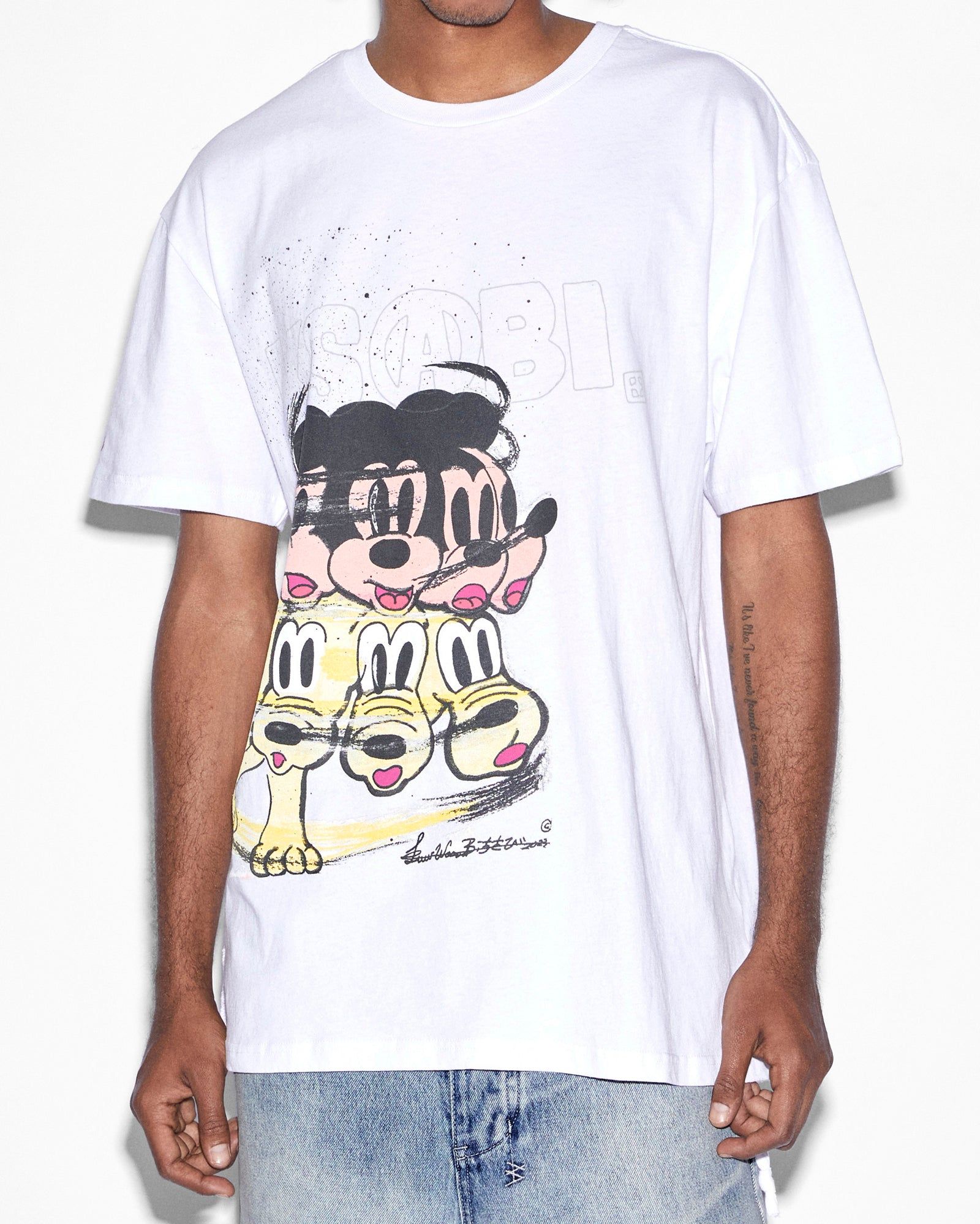 WASABI BIGGIE SS TEE OPTIC WHITE sold by Ksubi product image thumbnail 7