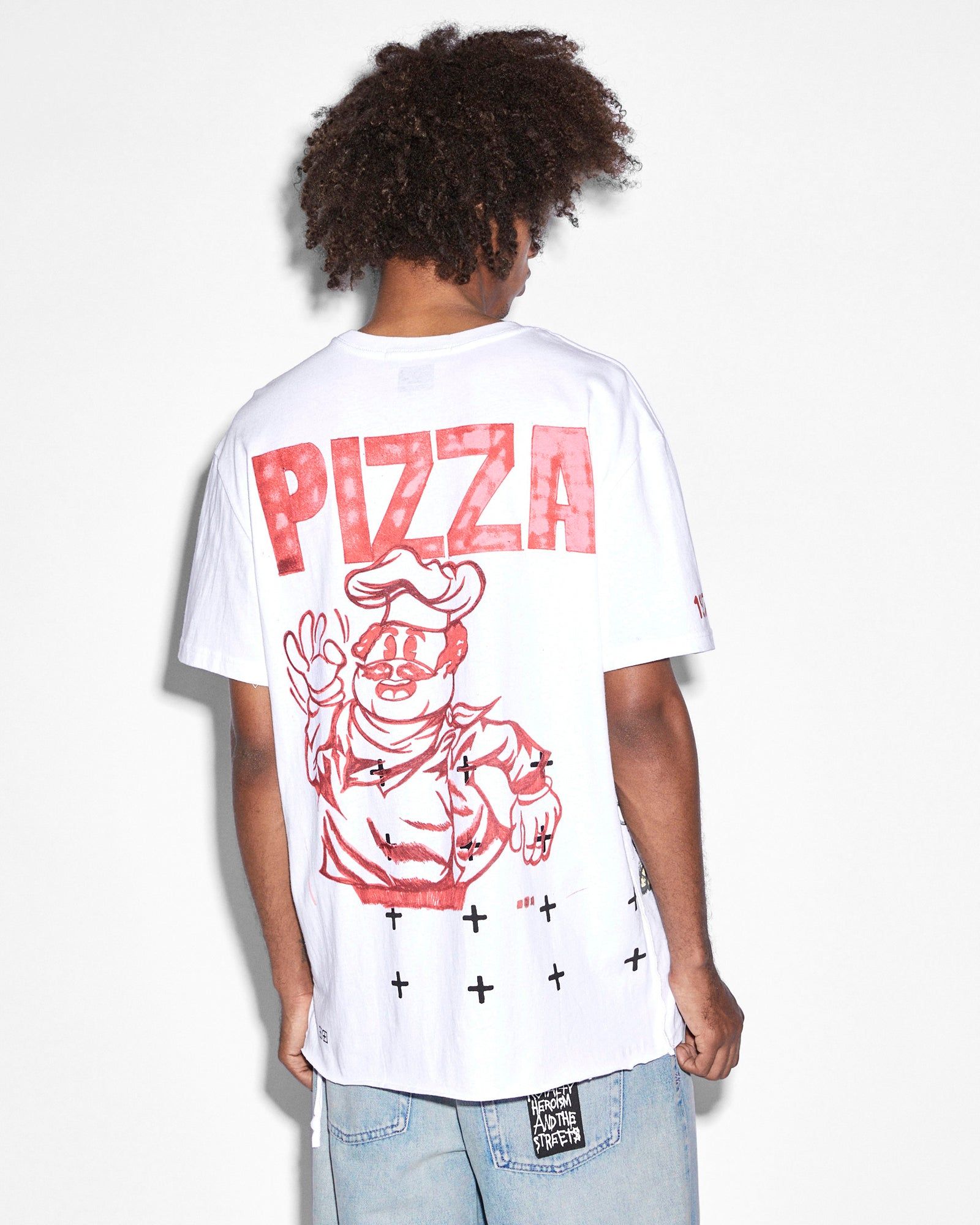 WASABI BIGGIE SS TEE OPTIC WHITE sold by Ksubi product image thumbnail 2