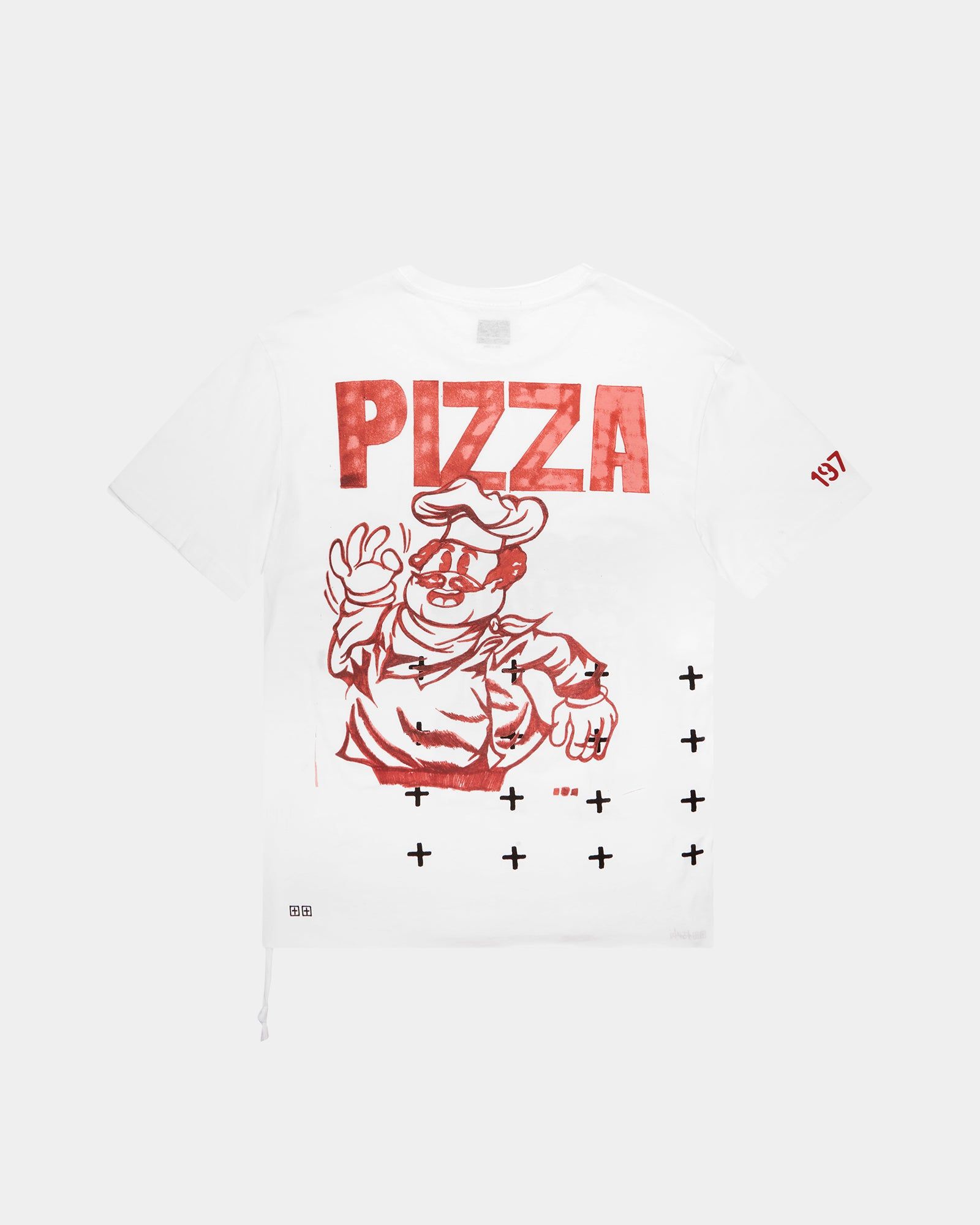 WASABI BIGGIE SS TEE OPTIC WHITE sold by Ksubi product image thumbnail 5