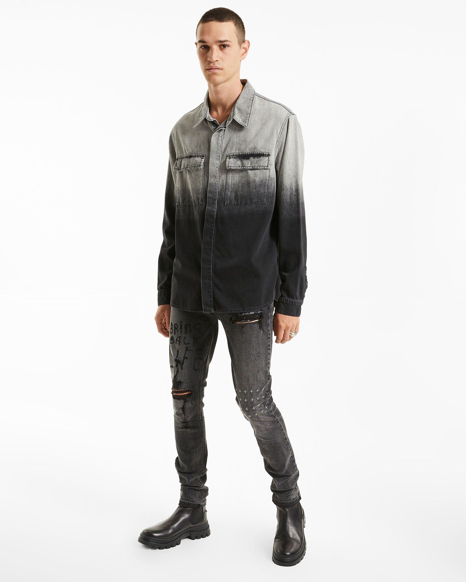 SNAKEBITE SHIRT NEUTRALIZE sold by Ksubi product image thumbnail 7