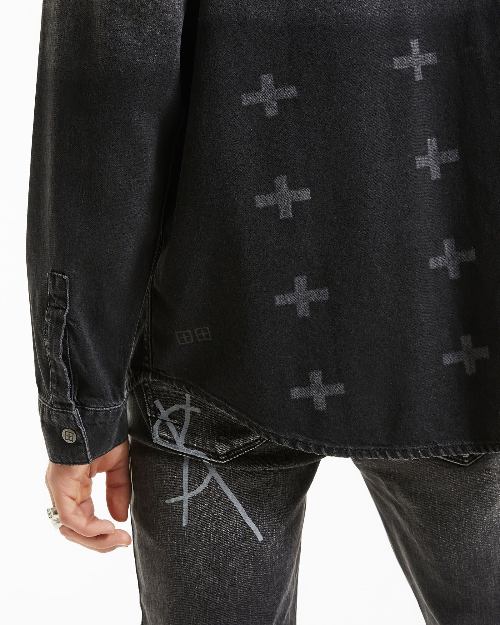 SNAKEBITE SHIRT NEUTRALIZE sold by Ksubi product image thumbnail 5