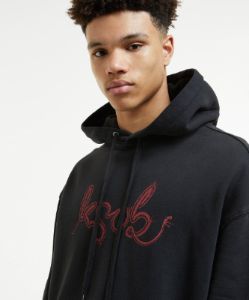 PHANTOM HOODIE TRU BLACK sold by Ksubi