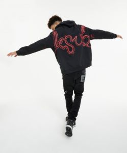 PHANTOM HOODIE TRU BLACK sold by Ksubi