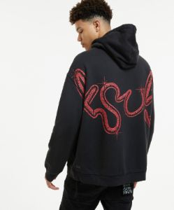 PHANTOM HOODIE TRU BLACK sold by Ksubi