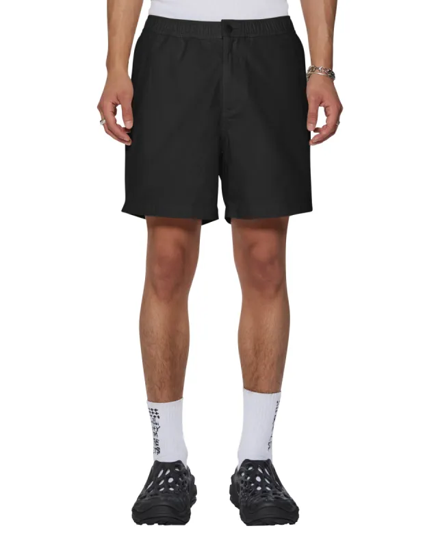 RUGGER SHORT BLACK sold by Ksubi