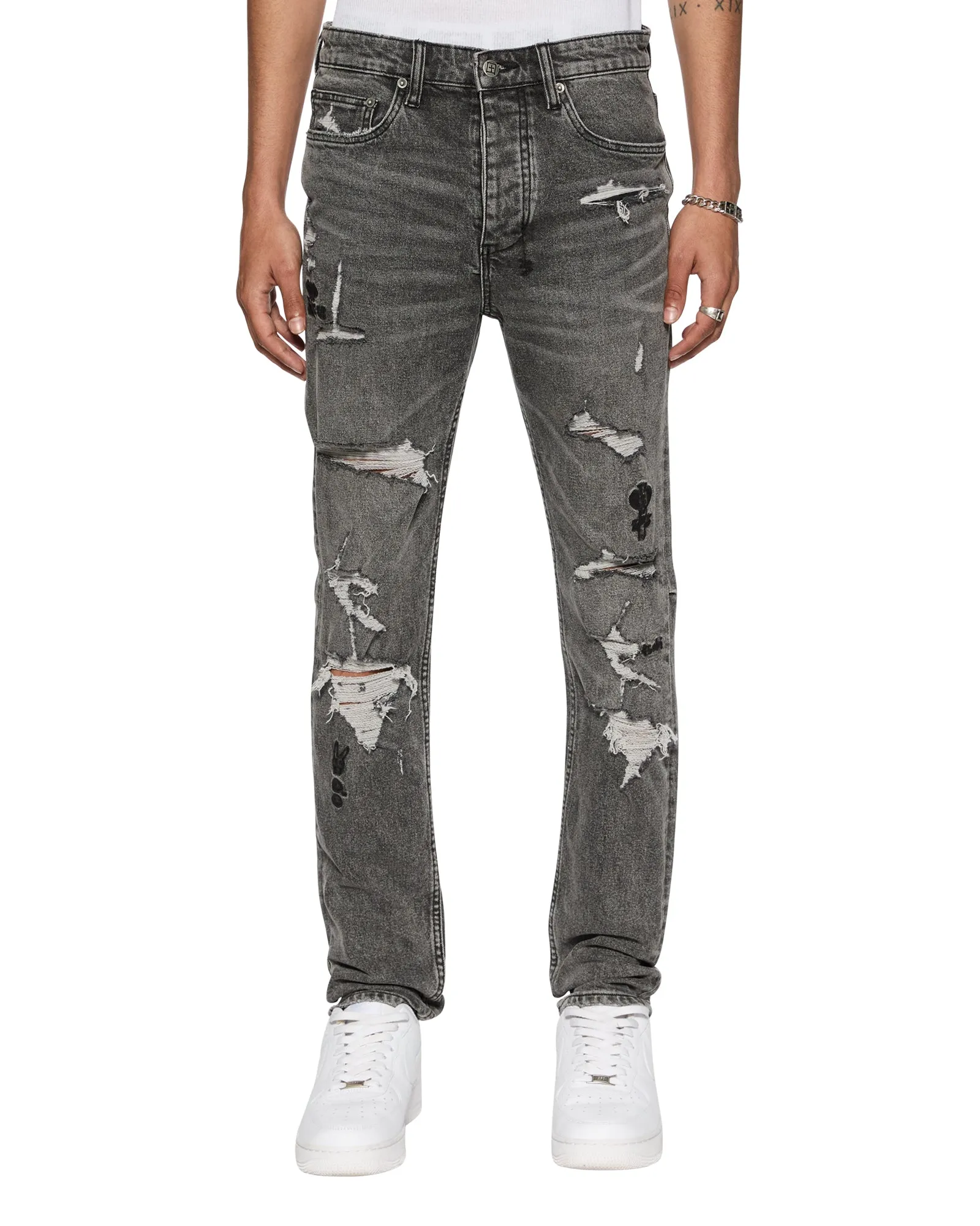 CHITCH VERSES WORN GREY sold by Ksubi