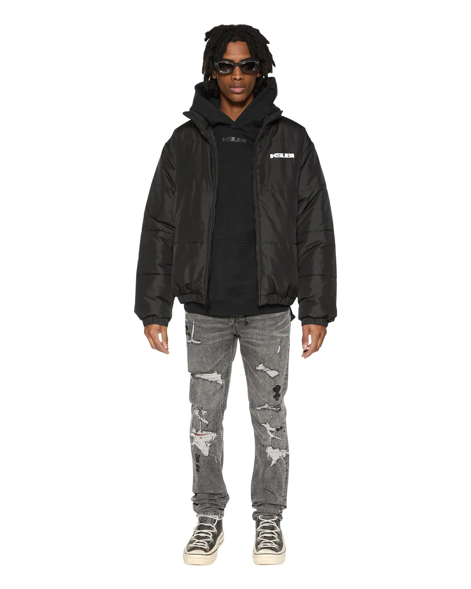 CHITCH VERSES WORN GREY sold by Ksubi product image thumbnail 4