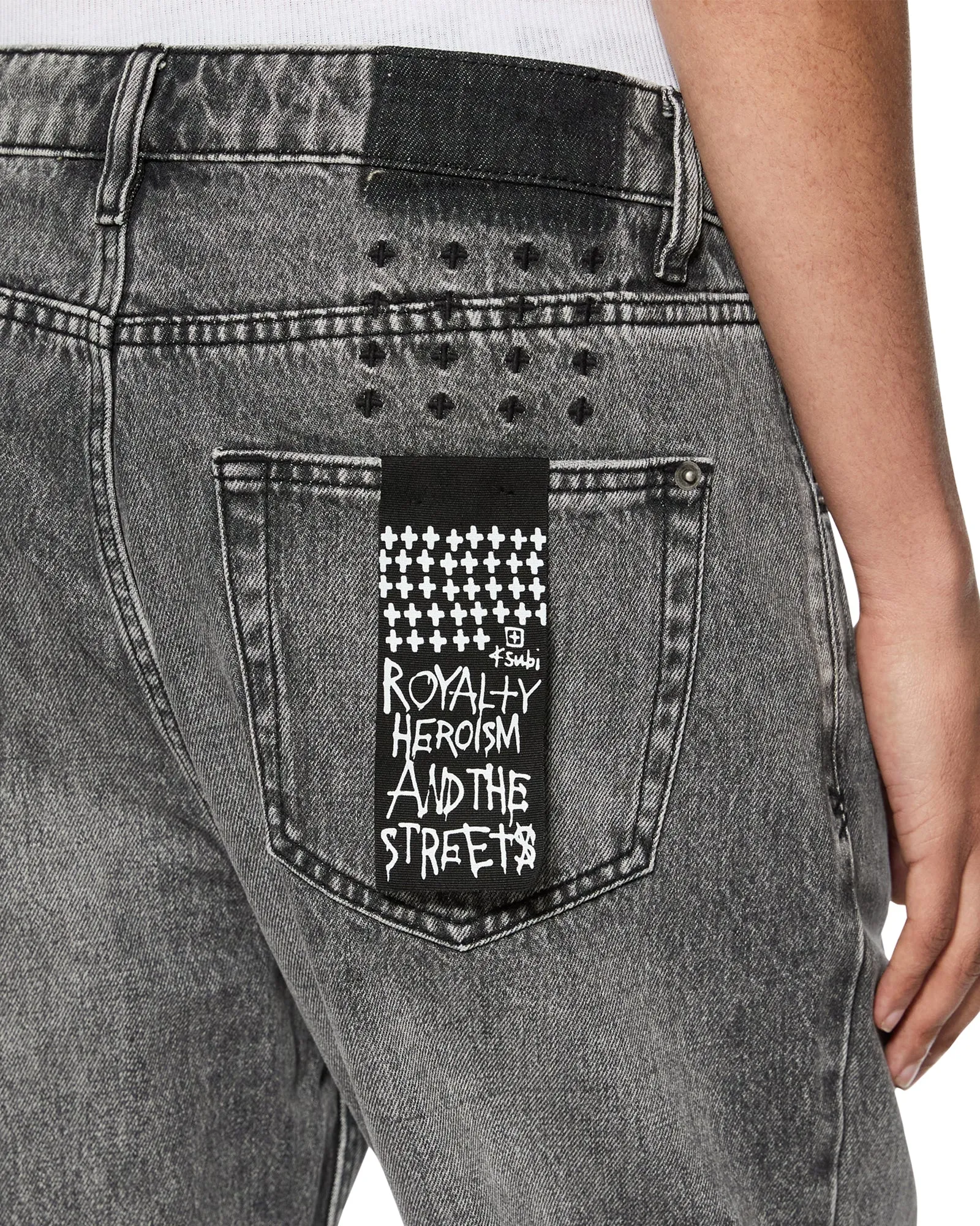 ANTI K WORN GREY sold by Ksubi product image thumbnail 3