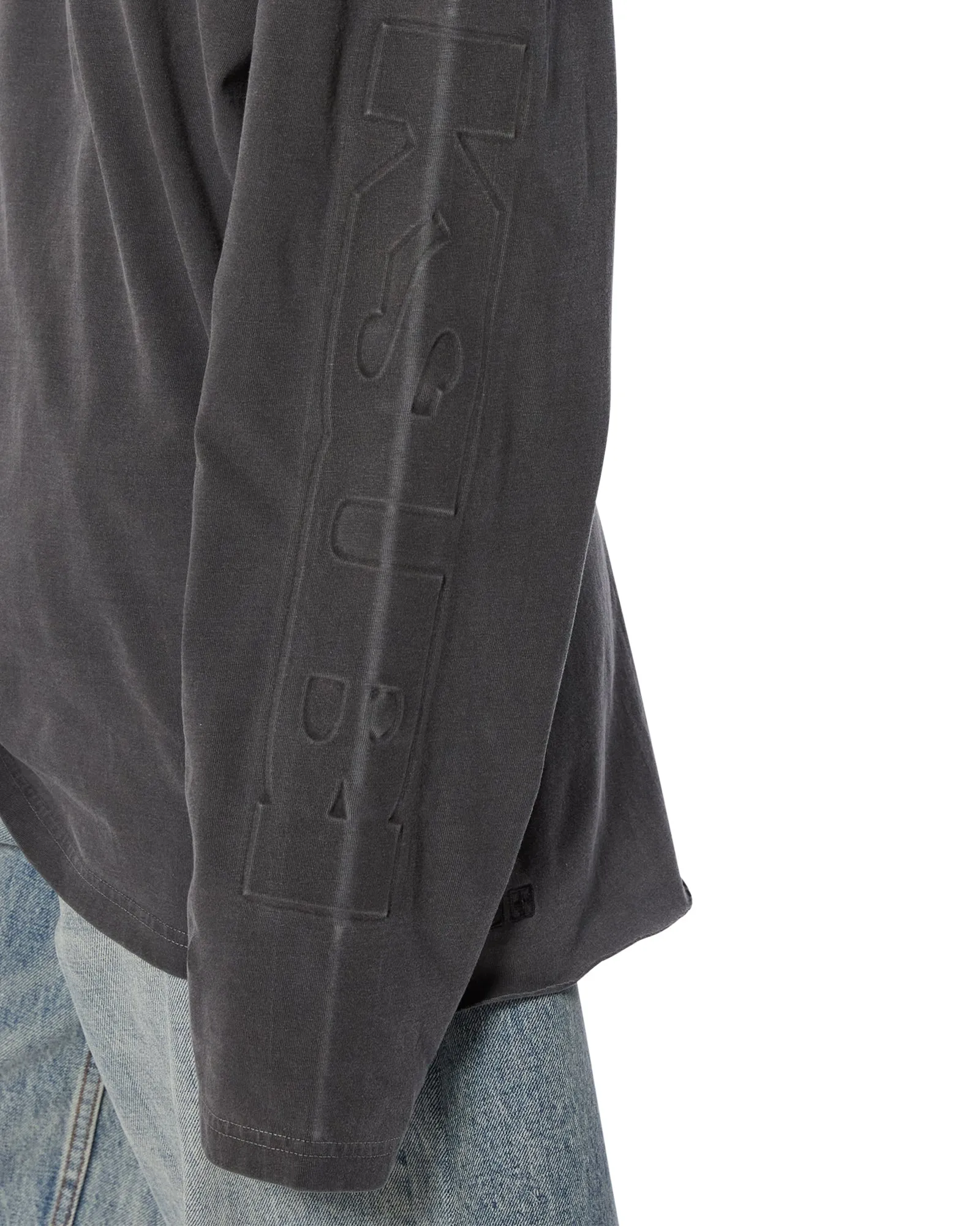 SOTT BOYFRIEND LS TEE CHARCOAL sold by Ksubi product image thumbnail 4