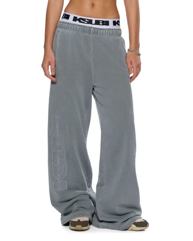 SOTT ORIGIN TRAK PANT NIGHTOWL GREY sold by Ksubi