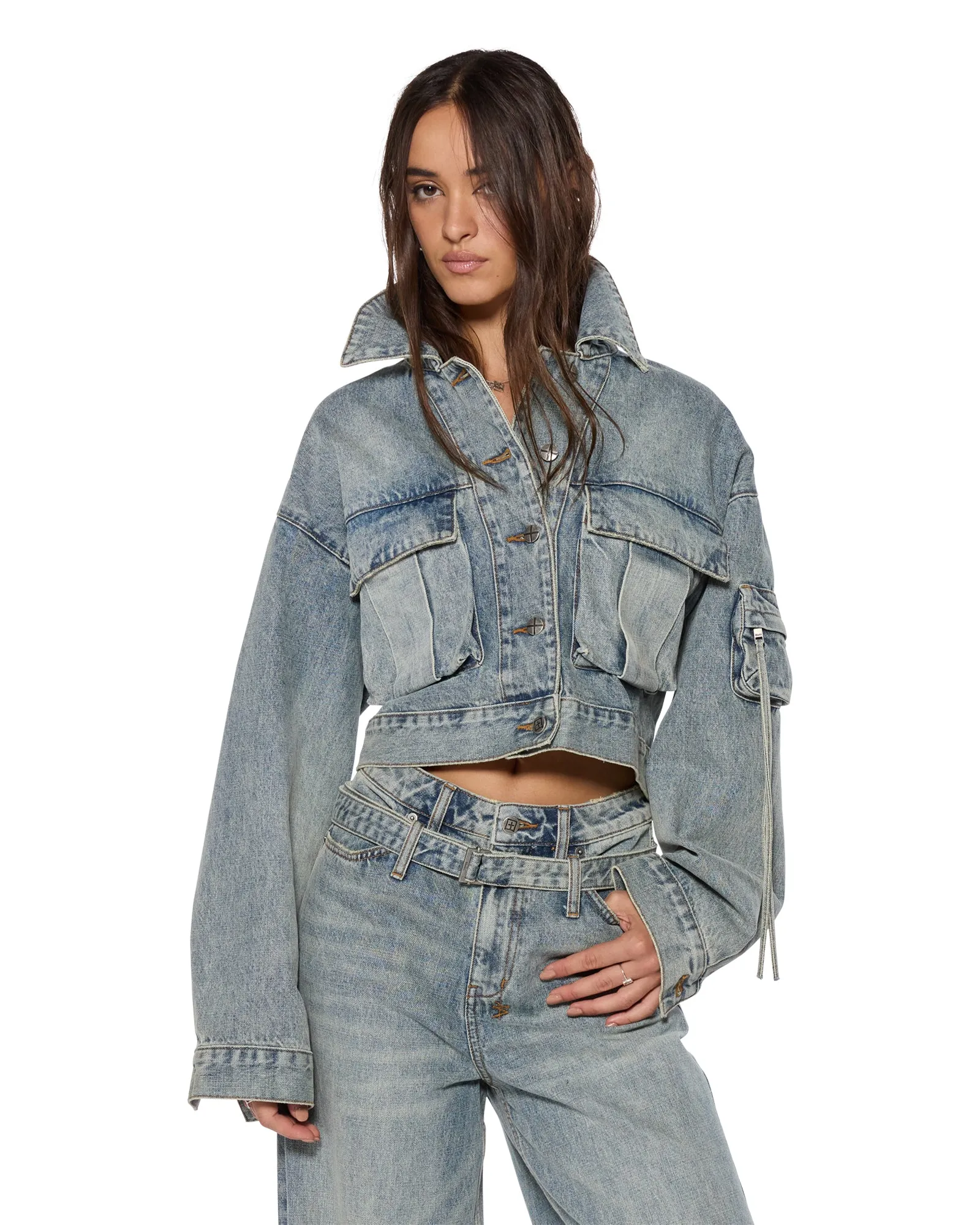 CAMPBELL JACKET ECHOES sold by Ksubi