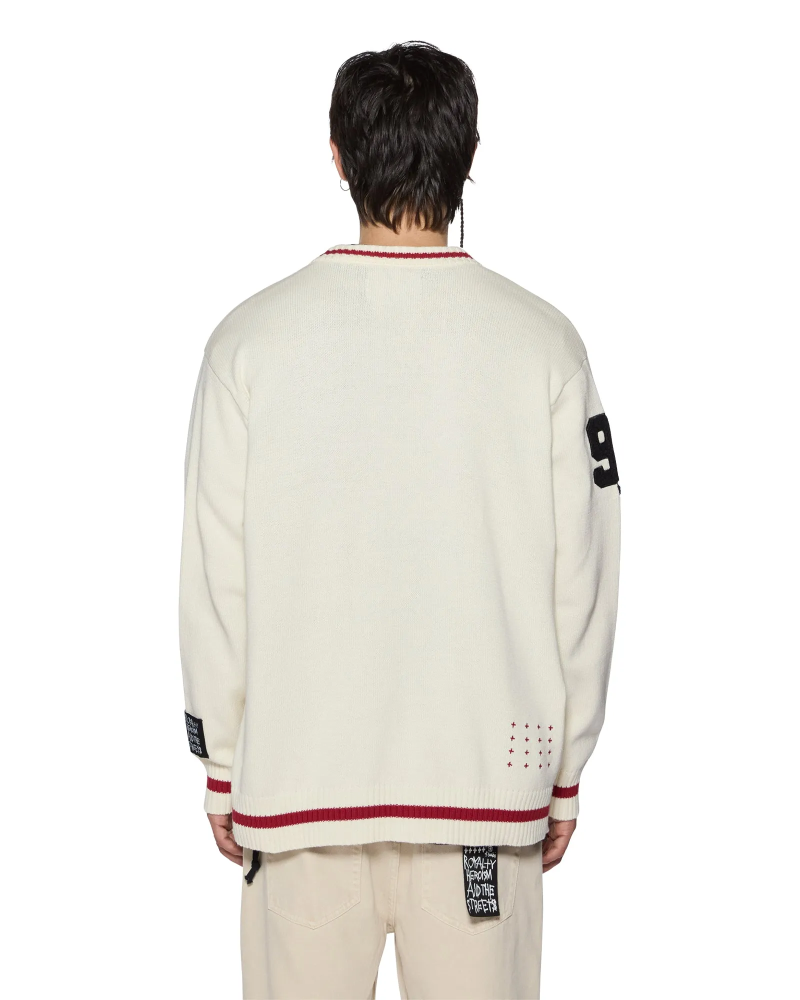 PLAYOFF CARDIGAN ECRU sold by Ksubi product image thumbnail 3