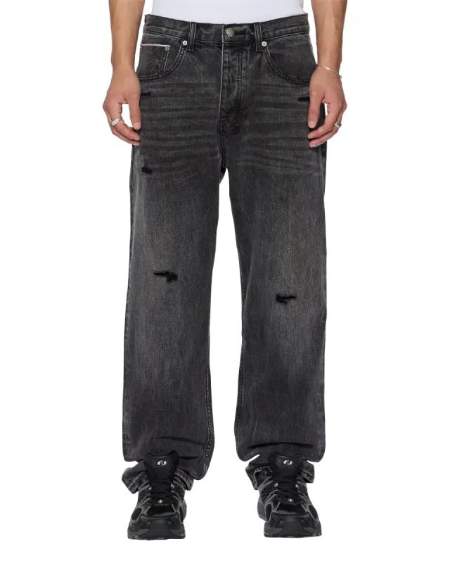 ANTI K SELVEDGE REPLIKA BLACK sold by Ksubi