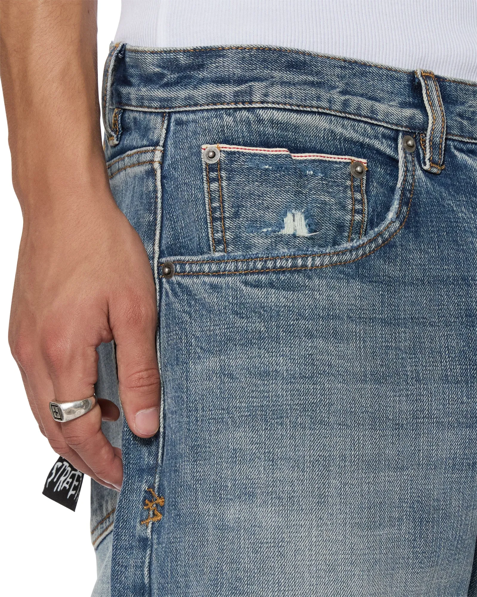 ANTI K SELVEDGE BLUE MOON sold by Ksubi product image thumbnail 4