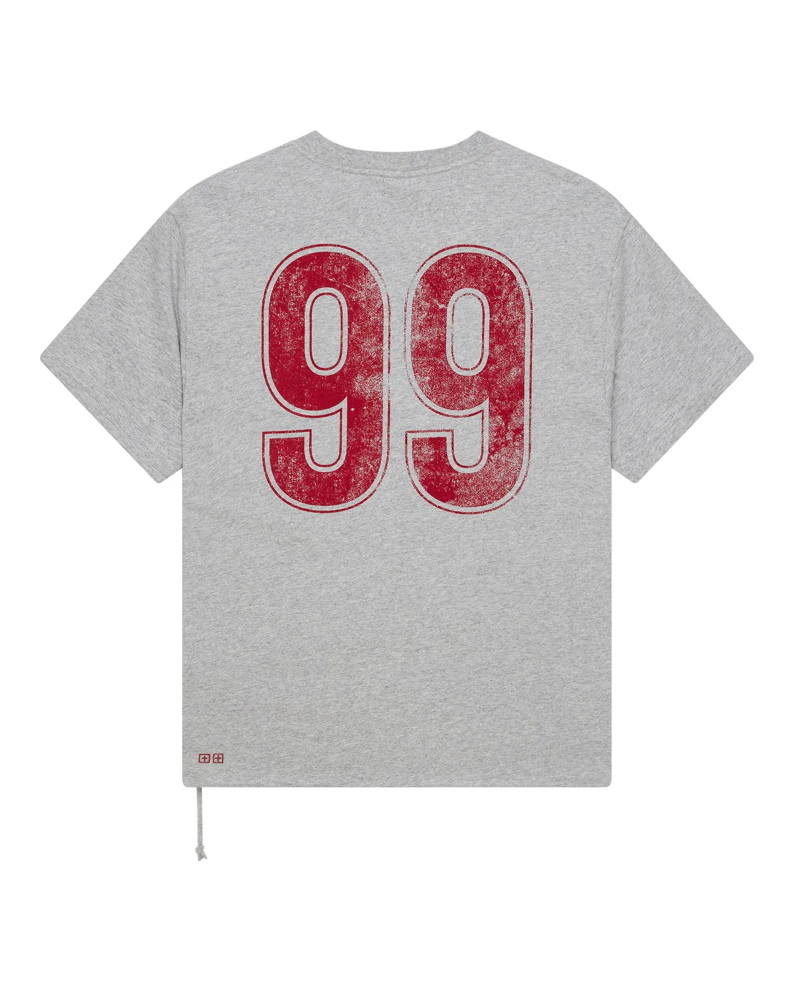 STINGER BIGGIE SS TEE GREY MARLE sold by Ksubi product image thumbnail 5