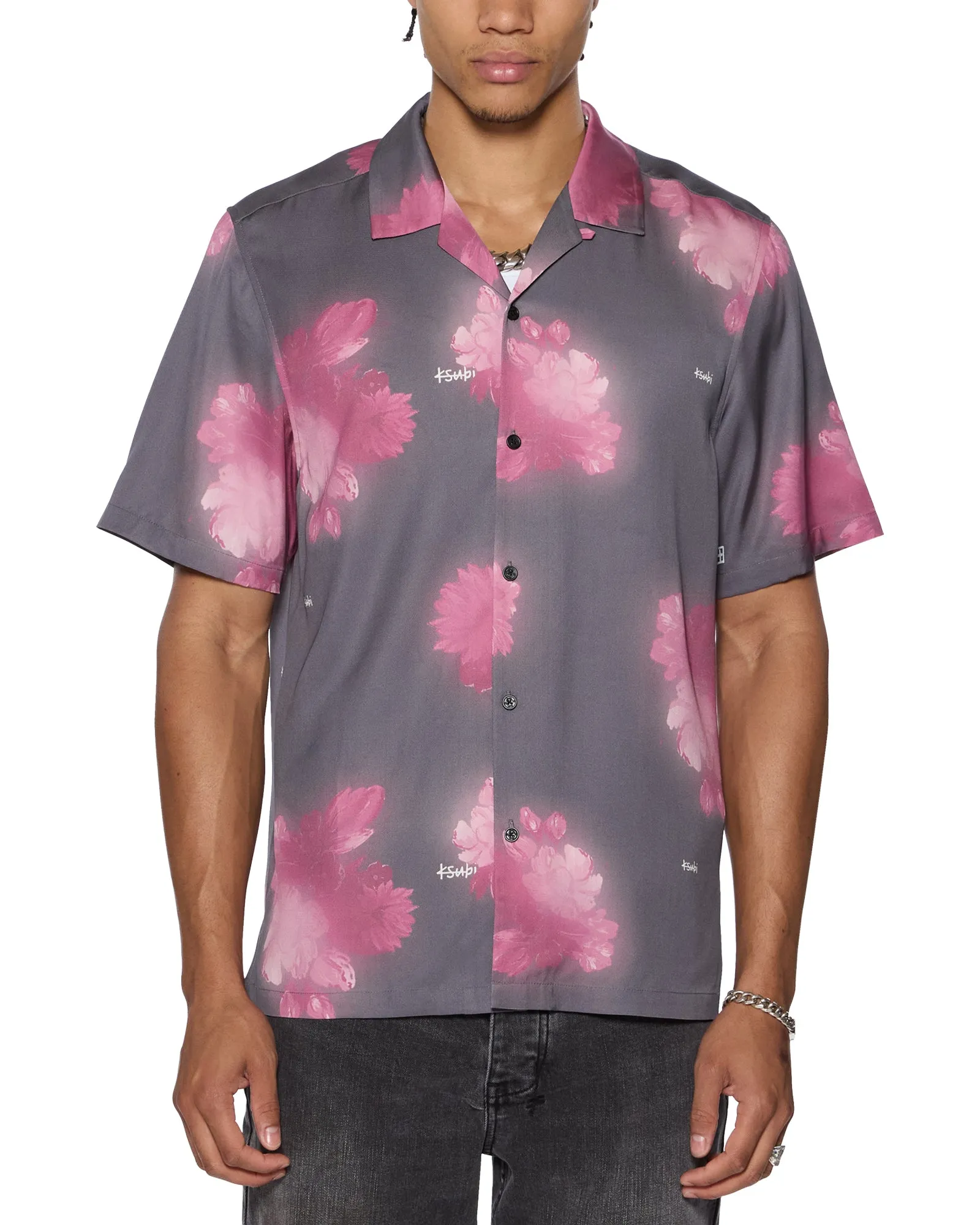 CURSED RESORT SS SHIRT BLACK sold by Ksubi product image thumbnail 3