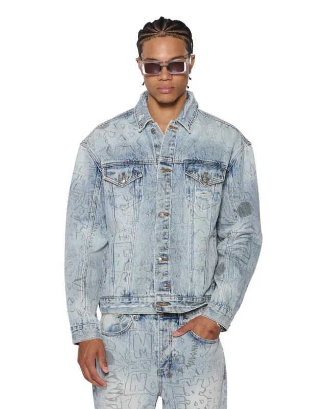 OH G JACKET BUNKER BLUE NOIZE sold by Ksubi
