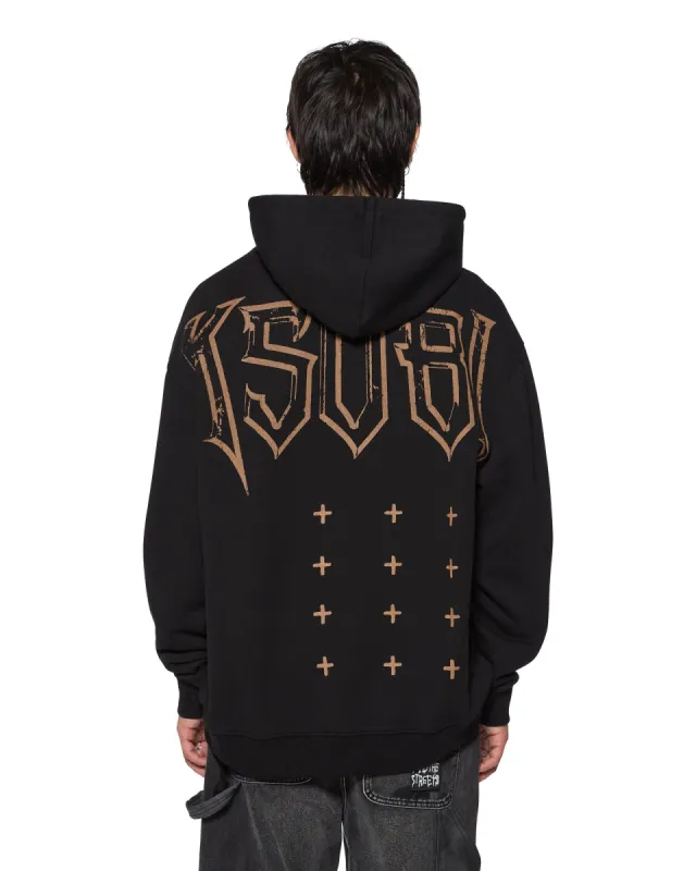 KINGDOM BIGGIE HOODIE JET BLACK sold by Ksubi