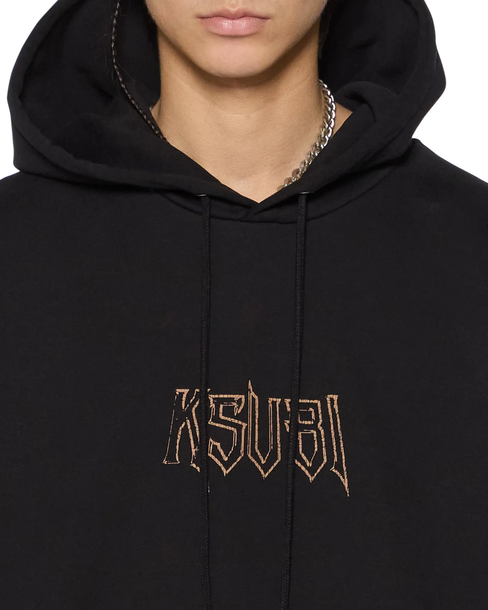 KINGDOM BIGGIE HOODIE JET BLACK sold by Ksubi product image thumbnail 4