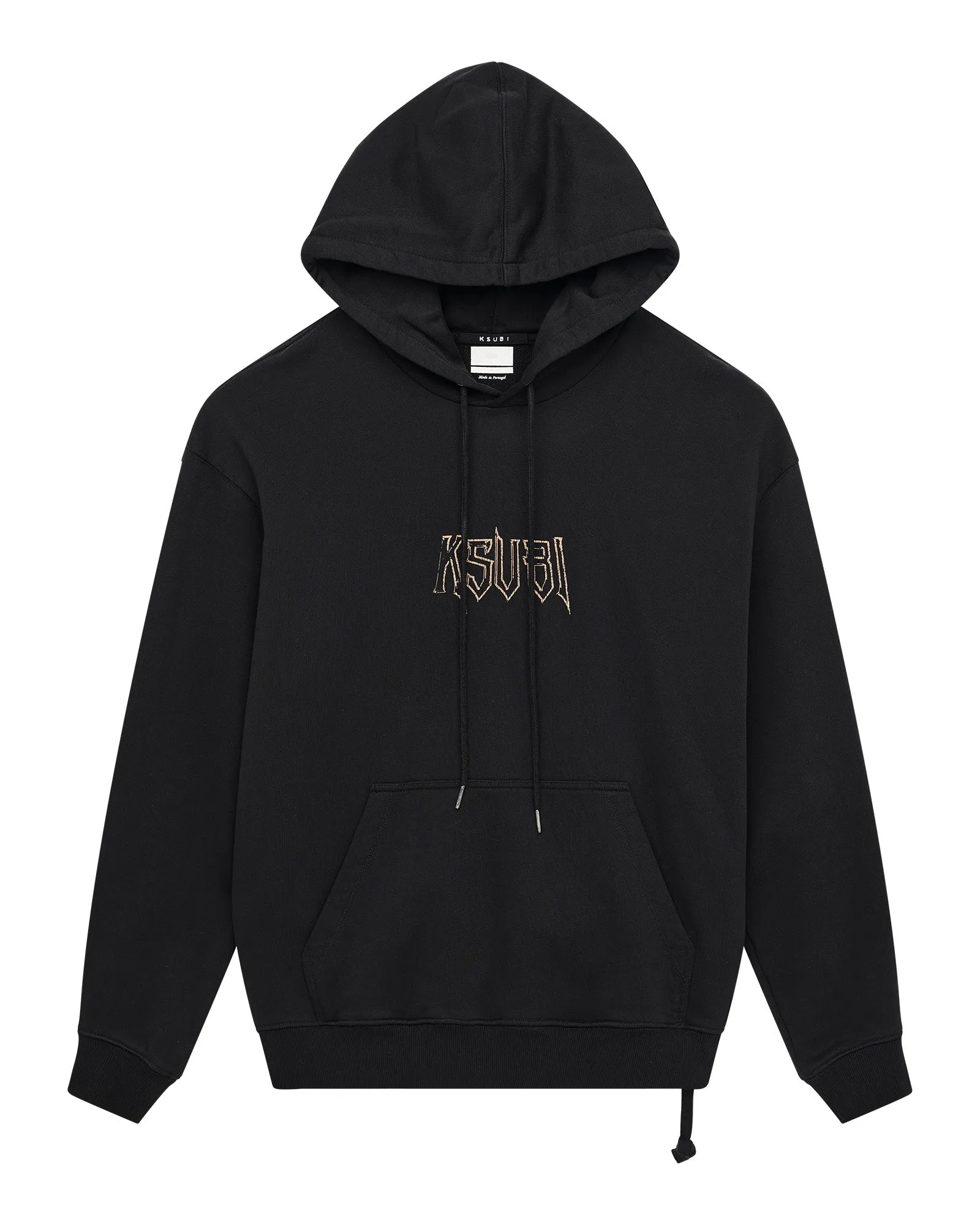 KINGDOM BIGGIE HOODIE JET BLACK sold by Ksubi product image thumbnail 5