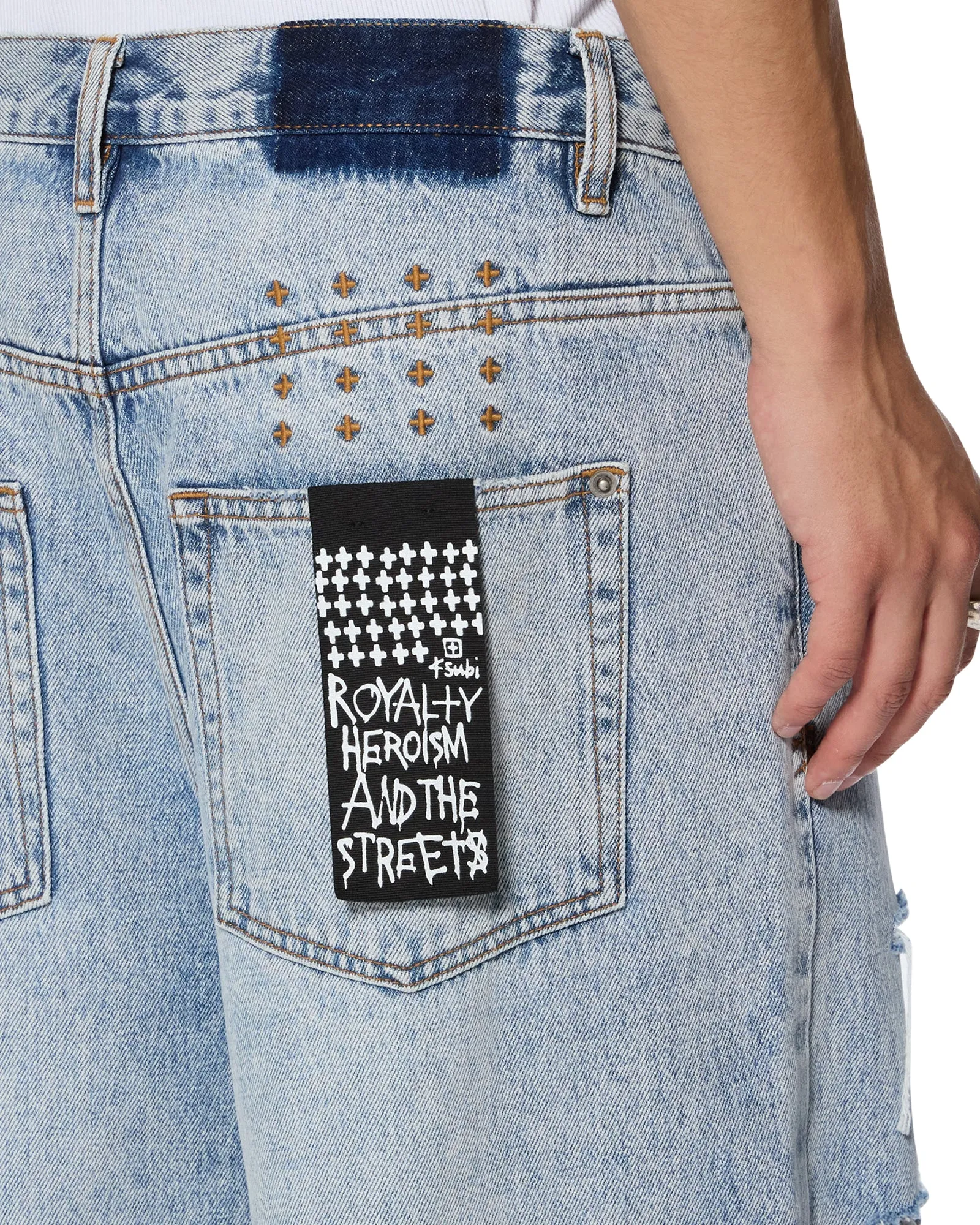 MAXX BUNKER BLUE TRASHED sold by Ksubi product image thumbnail 4