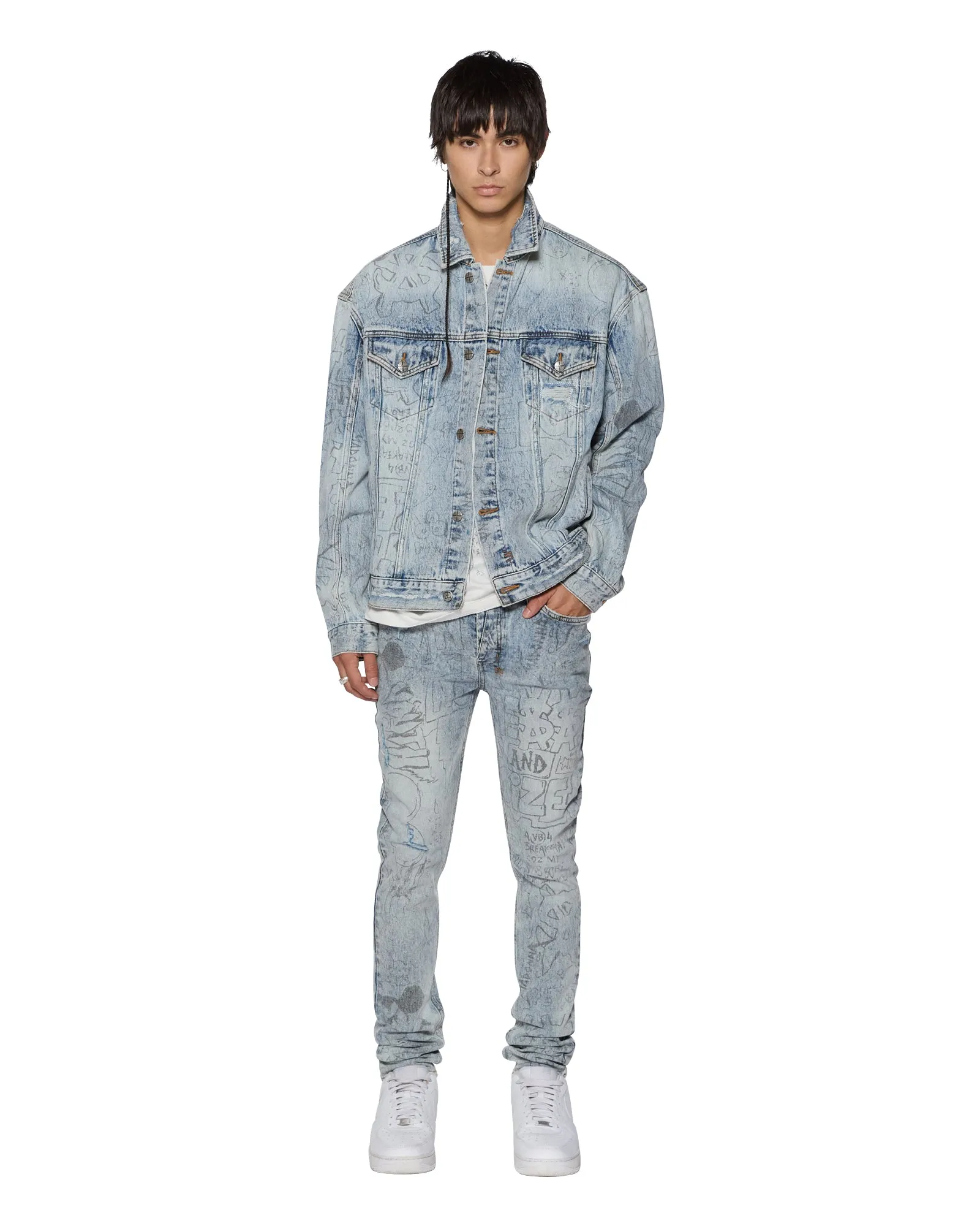 VAN WINKLE BUNKER BLUE NOIZE sold by Ksubi product image thumbnail 2
