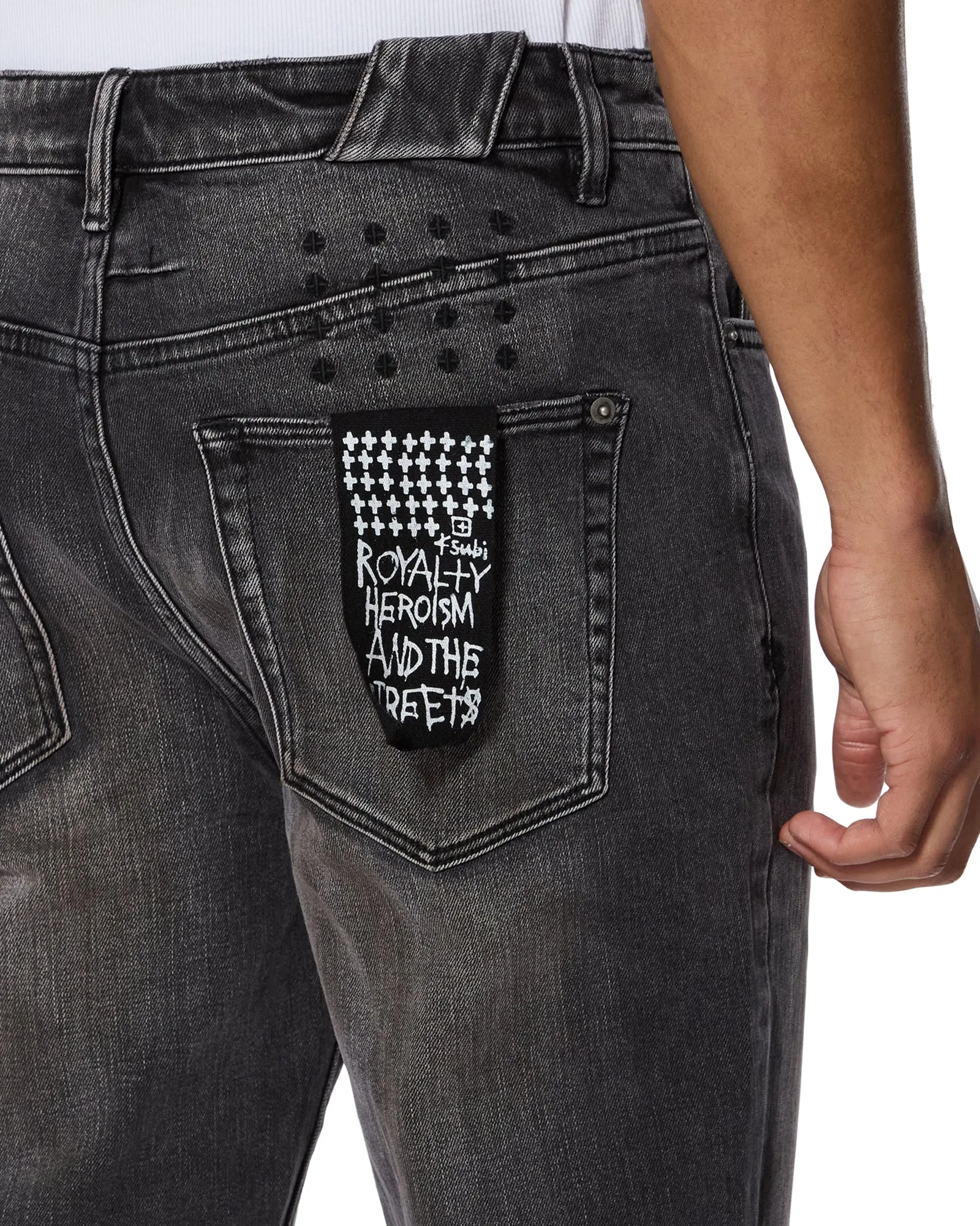 CHITCH 1999 TORQUED BLACK sold by Ksubi product image thumbnail 3