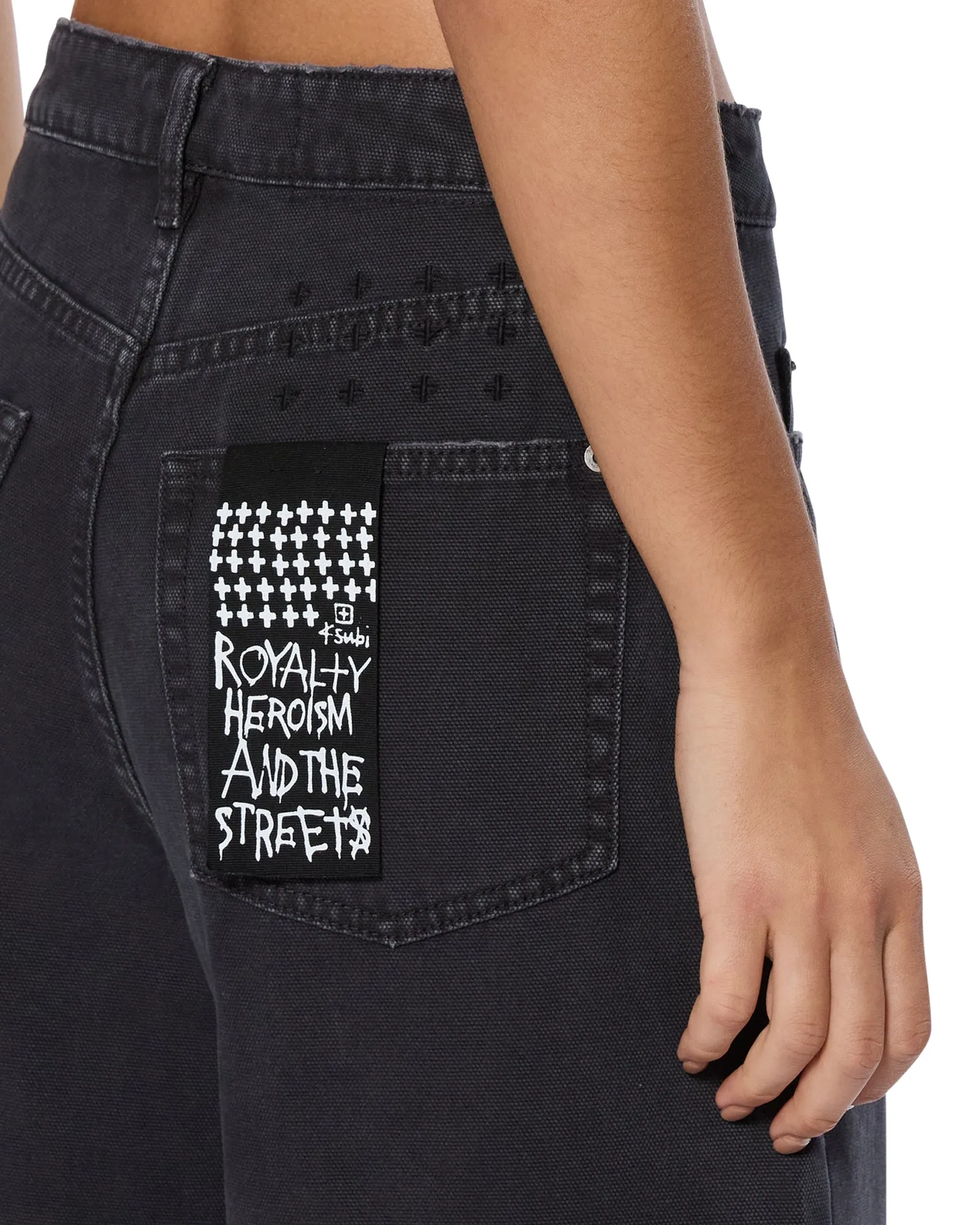 BARREL JEAN CARPENTER BLACK sold by Ksubi product image thumbnail 4