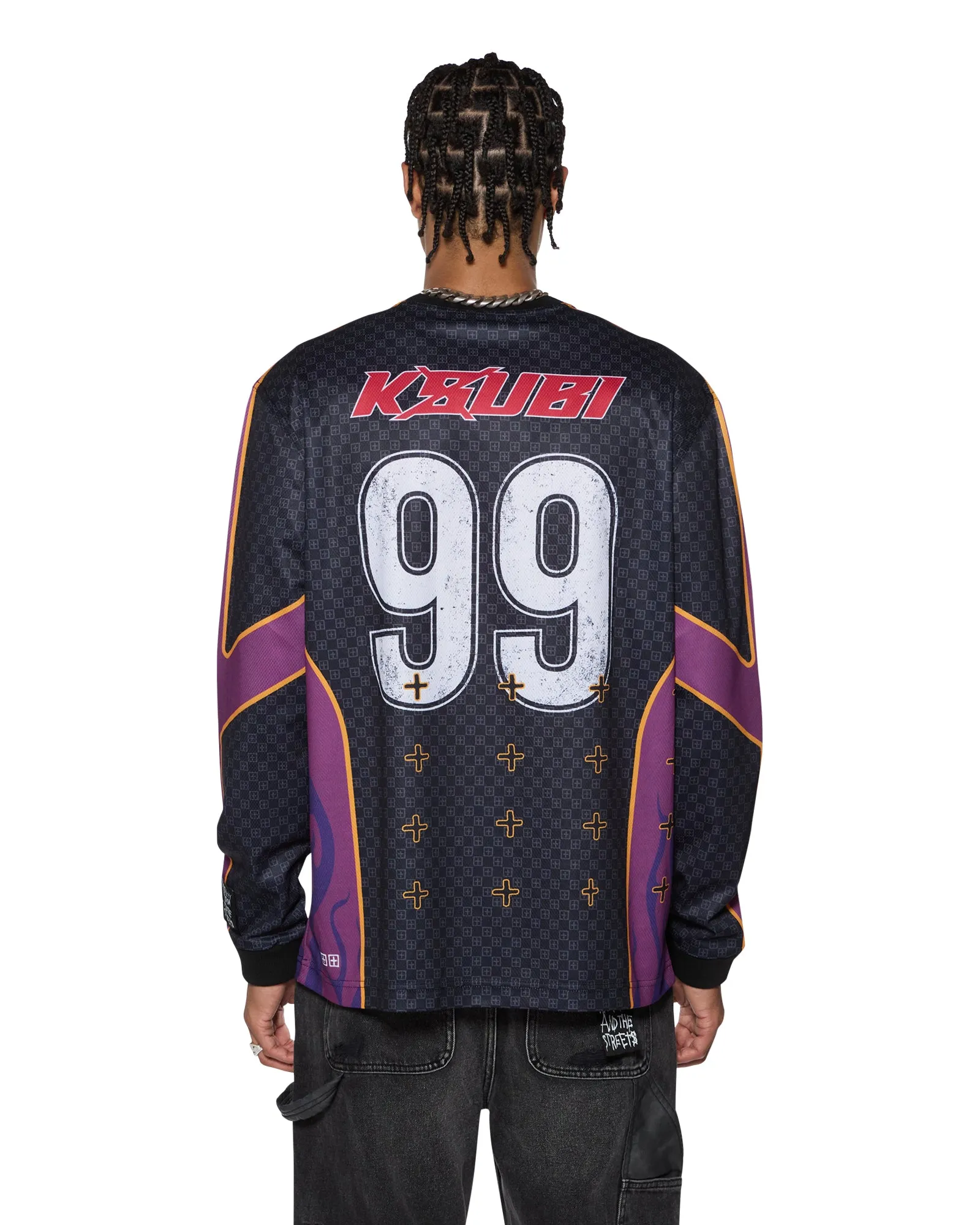 STINGER LS MOTO JERSEY MULTI sold by Ksubi