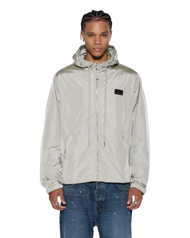 TEK NYLON JACKET STONE sold by Ksubi