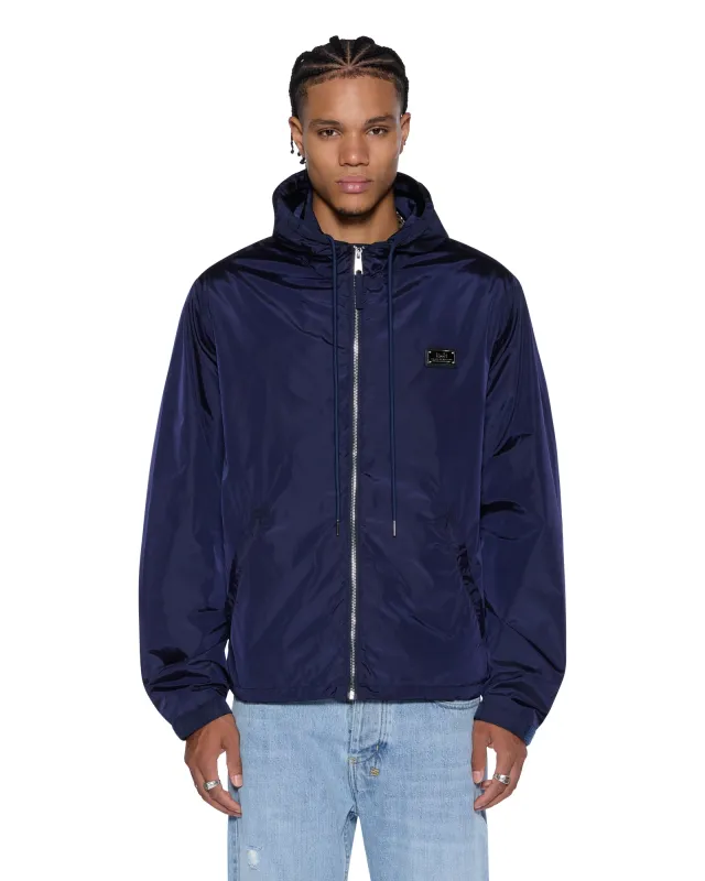 TEK NYLON JACKET NAVY sold by Ksubi