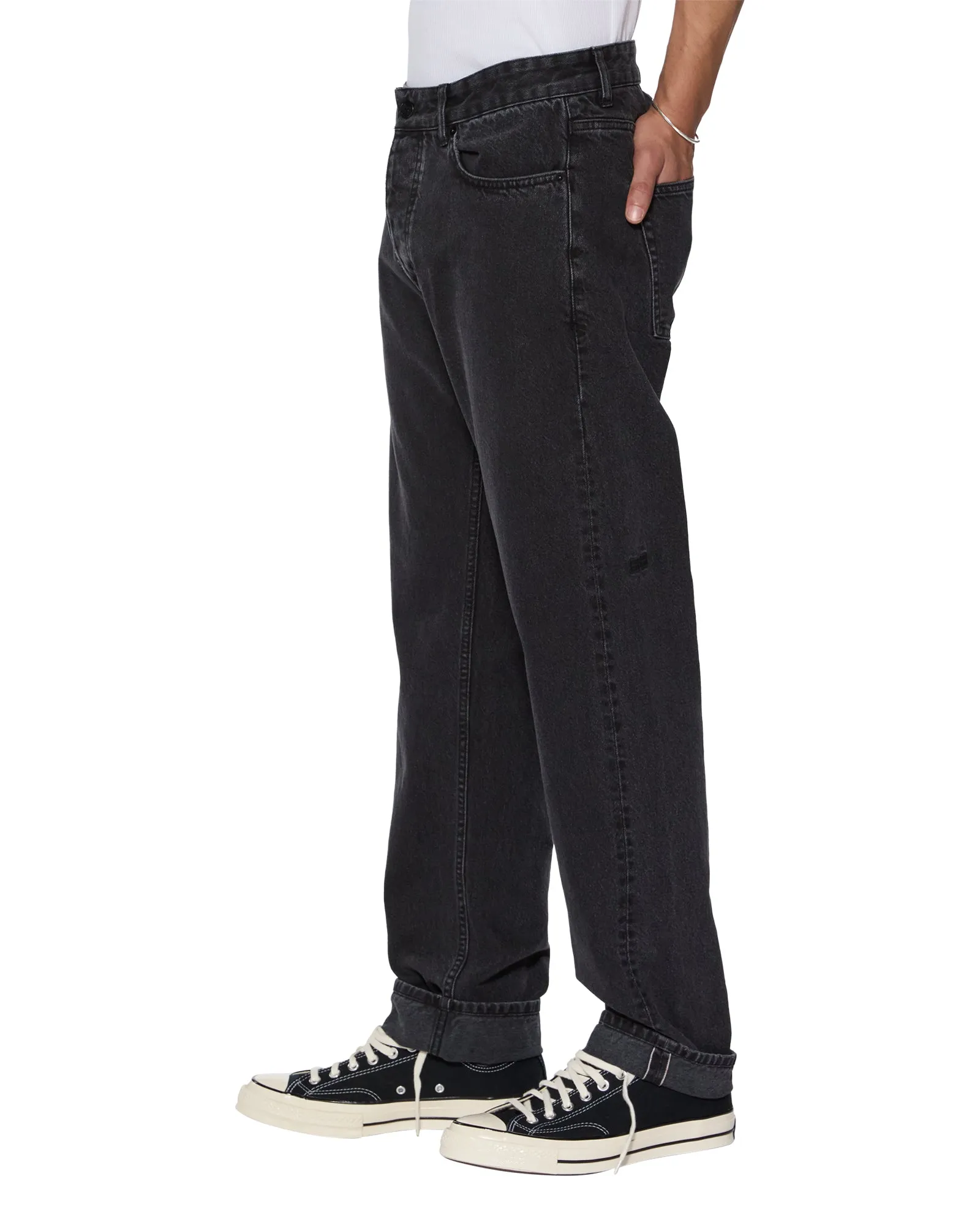 HAZLOW SELVEDGE NY BLACK sold by Ksubi product image thumbnail 4