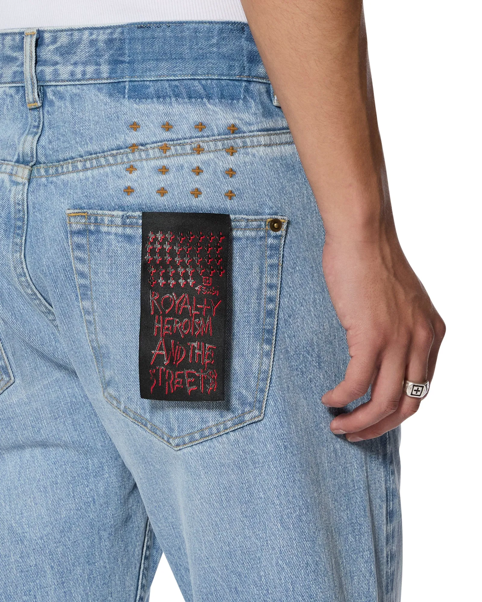 HAZLOW SELVEDGE SYDNEY BLUE sold by Ksubi product image thumbnail 5