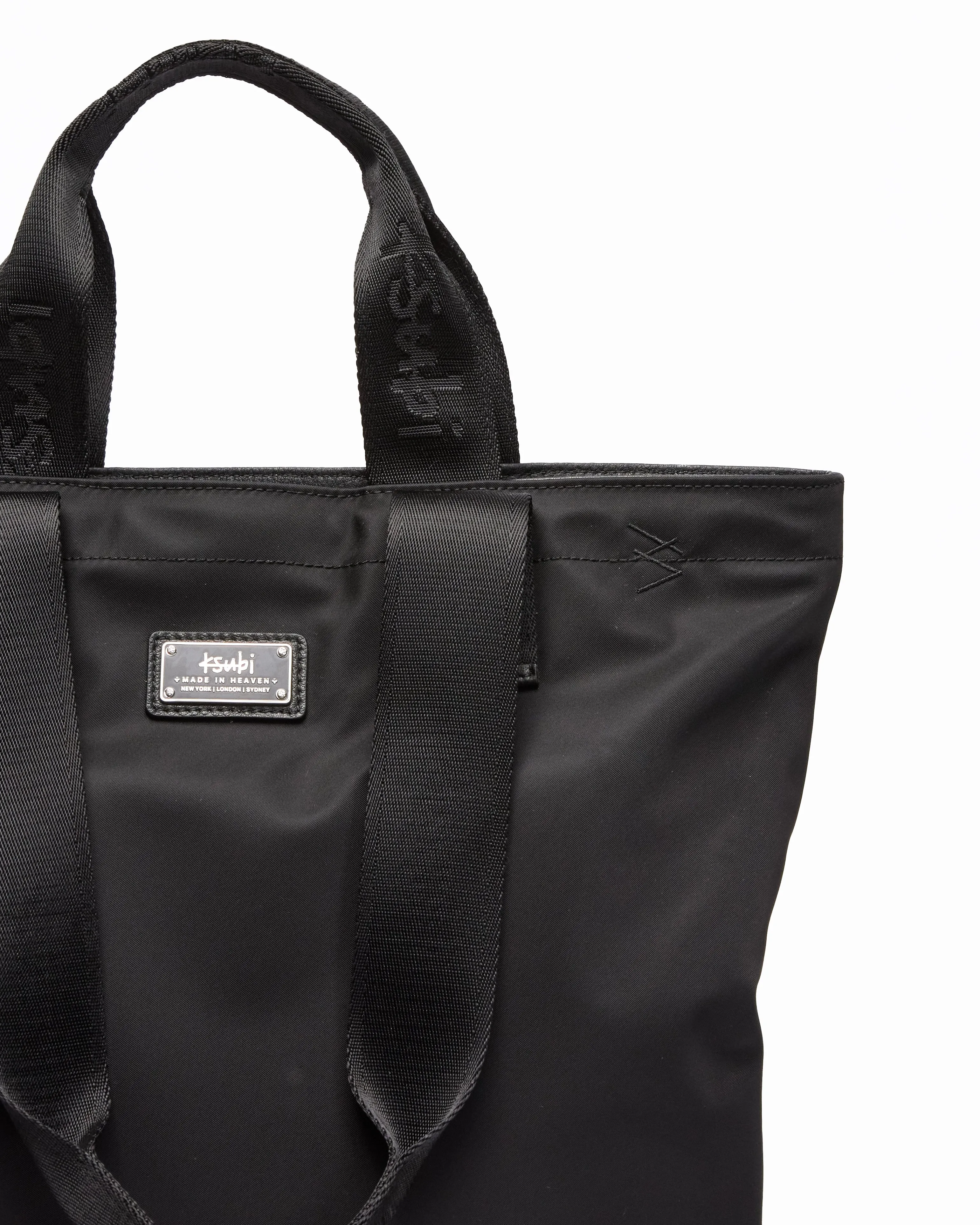 MADE IN HEAVEN NYLON LEATHER TOTE BLACK sold by Ksubi product image thumbnail 3