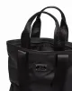 MADE IN HEAVEN NYLON LEATHER TOTE BLACK sold by Ksubi
