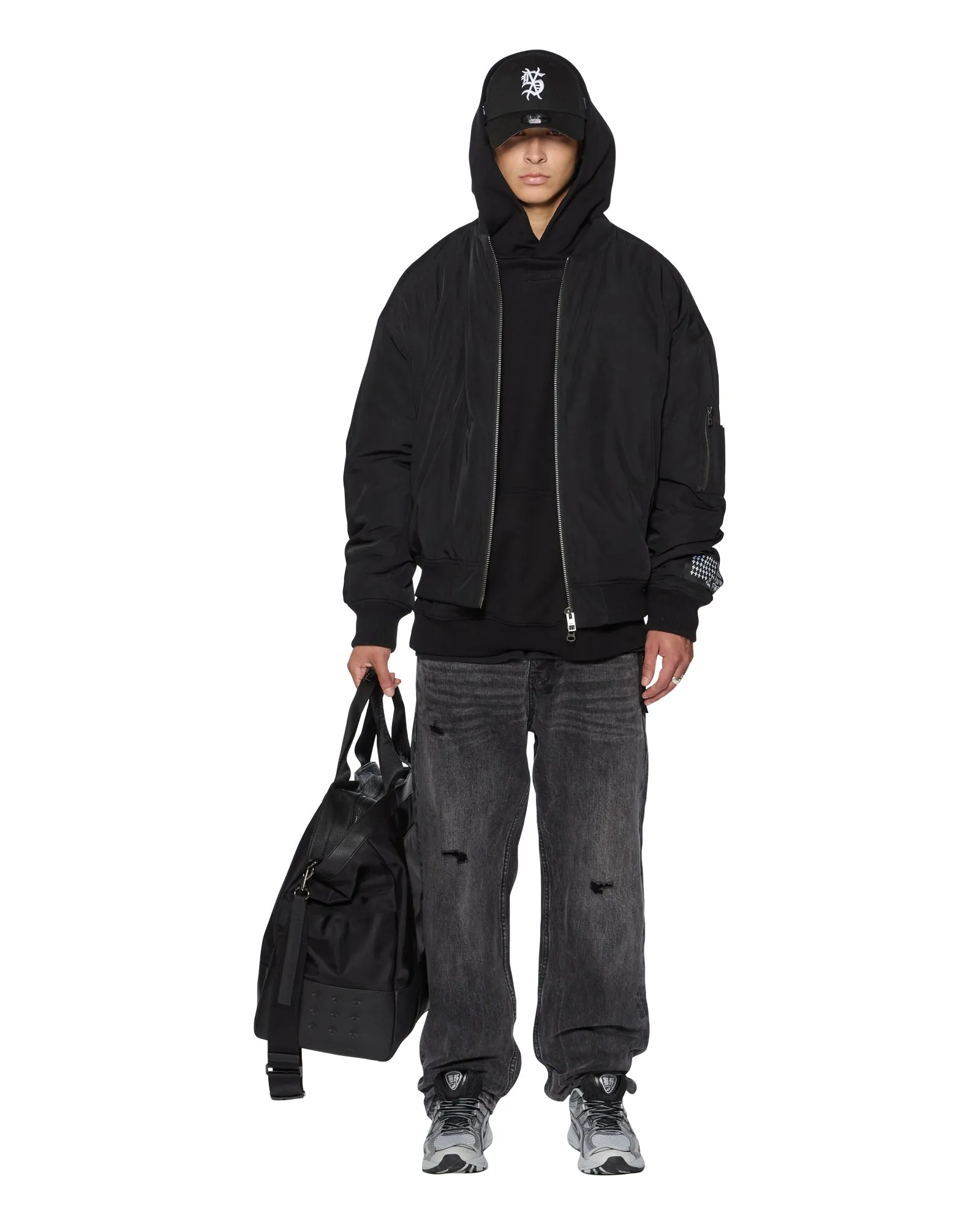 INTRUDER BOMBER JACKET BLACK sold by Ksubi product image thumbnail 2
