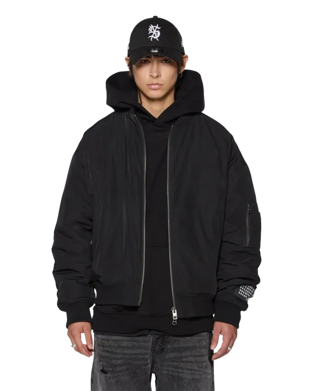 [Ksubi]* Ksubi 23 Bomber Jacket *ボンバージャケット Buy KSUBI 23 BOMBER JACKET JET BLACK | Ksubi ++