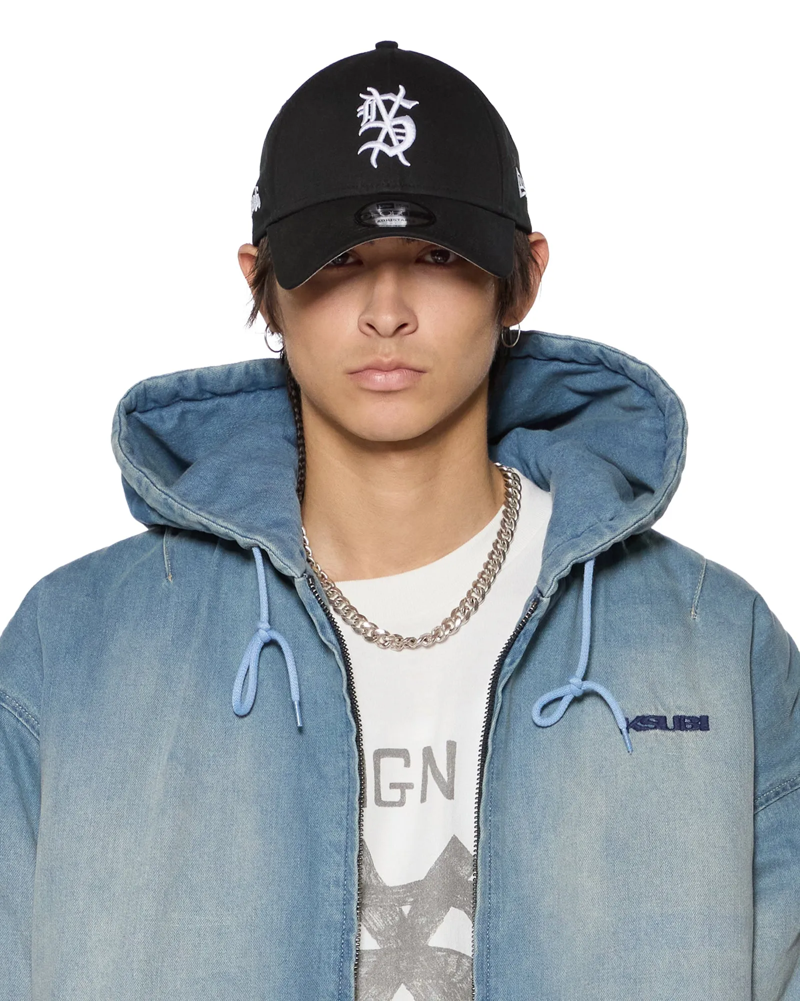 SLOUCH BOMBER JACKET FADED INDIGO sold by Ksubi product image thumbnail 3