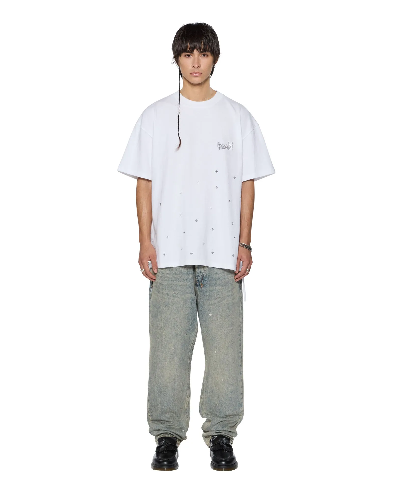 KPLUS EKCESS SS TEE TRU WHITE sold by Ksubi product image thumbnail 2